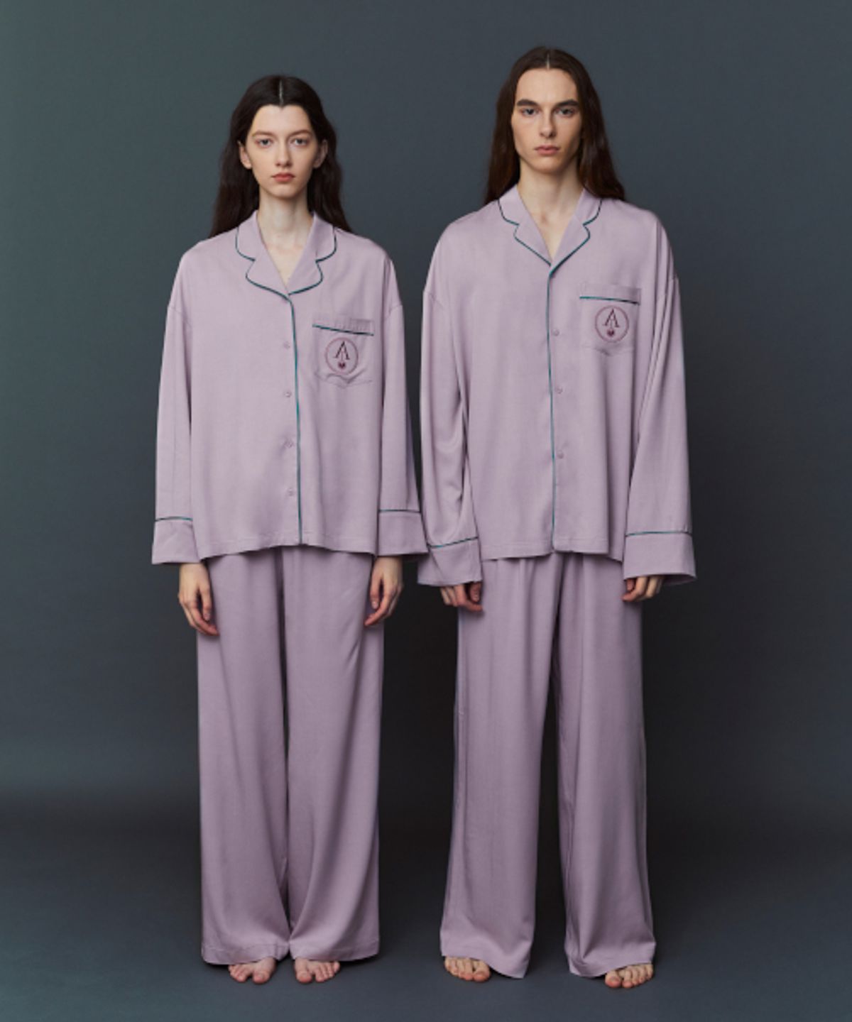 아템포(ATEMPO) CLASSIC PAJAMA SET_lilac