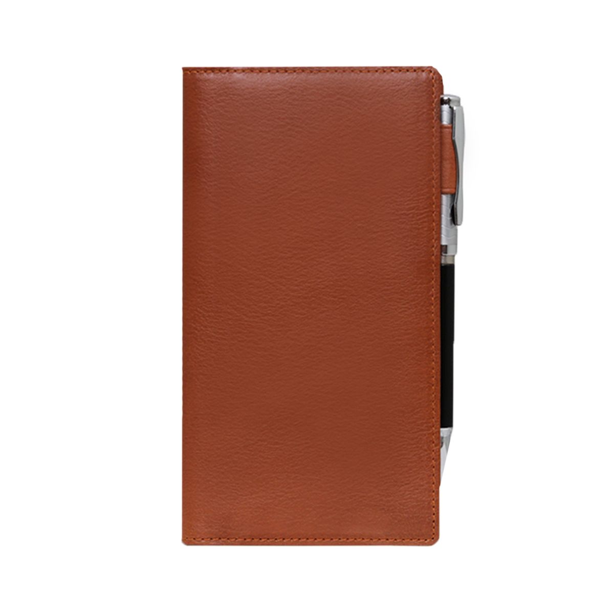 마뜨(MATT) 52절 베지터블 소가죽 6공 다이어리 커버 브라운 9x17.3cm D77915