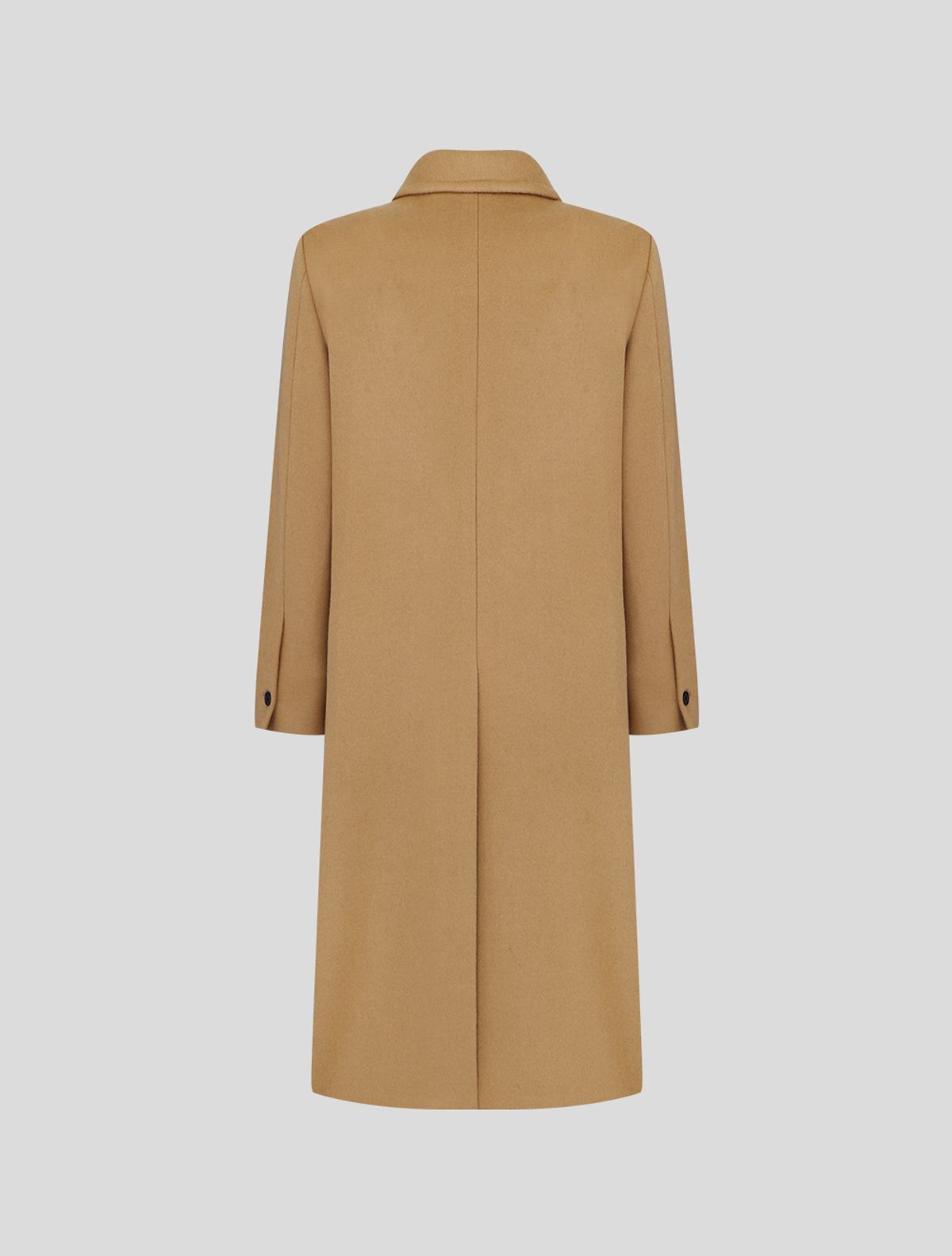 데호(DEHO) WOOL BLEND DOUBLE COAT [Camel]