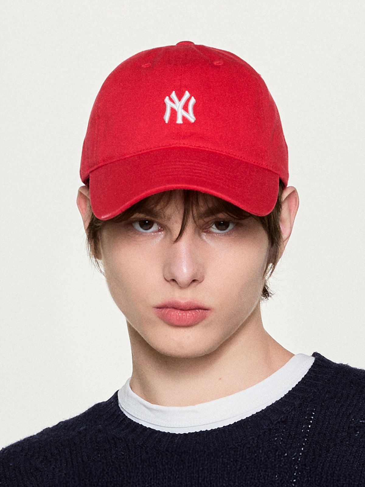 엠엘비(MLB) 루키 언스트럭쳐 볼캡 NY (Red)