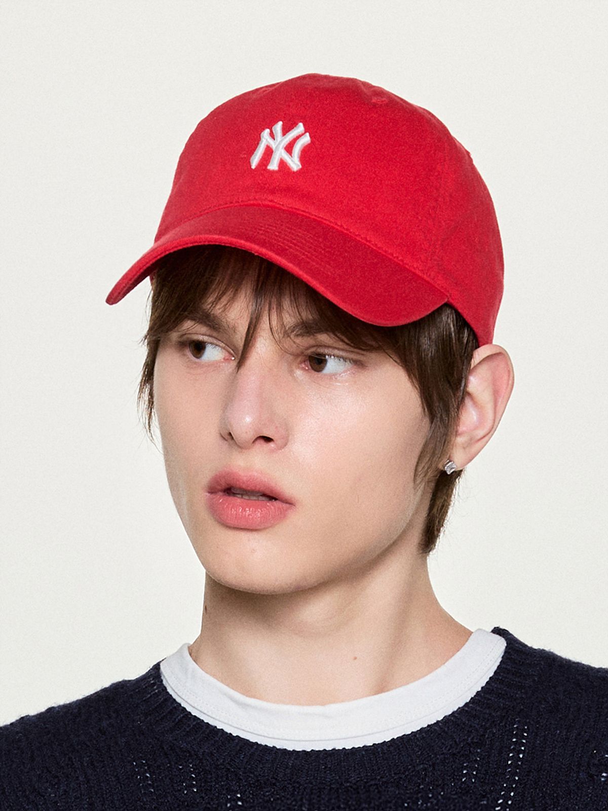 엠엘비(MLB) 루키 언스트럭쳐 볼캡 NY (Red)