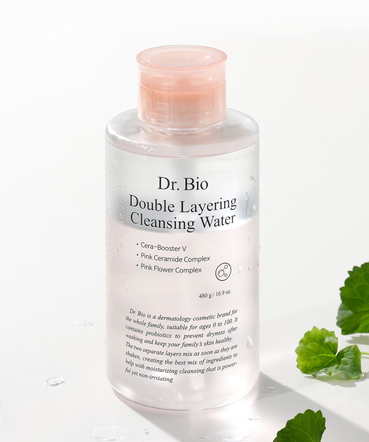 닥터바이오(DR.BIO) 더블 레이어링 클렌징워터 480g