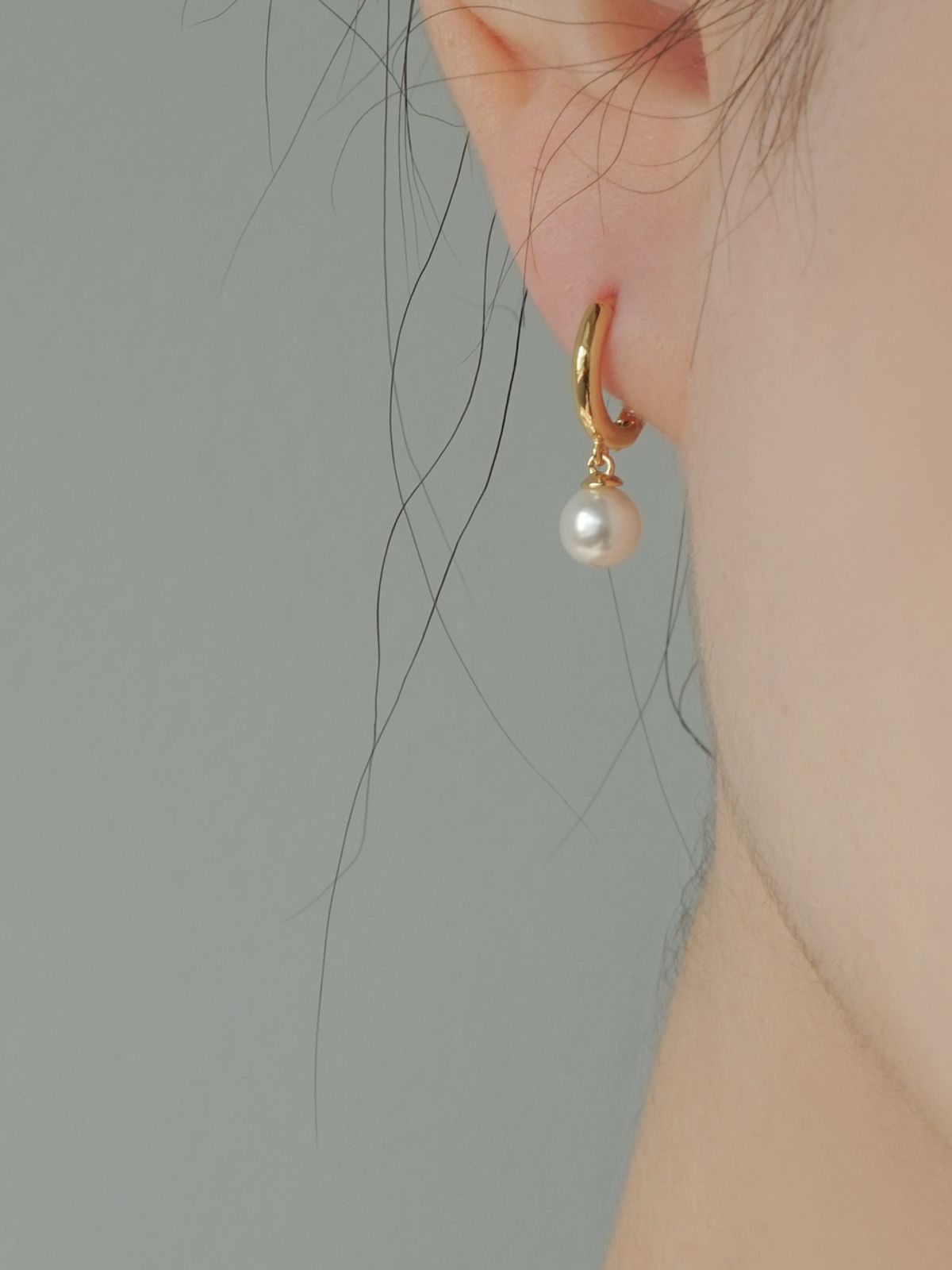 포스트루드(POSTLUDE) [SILVER] S P DROP RING E (2 COLORS)
