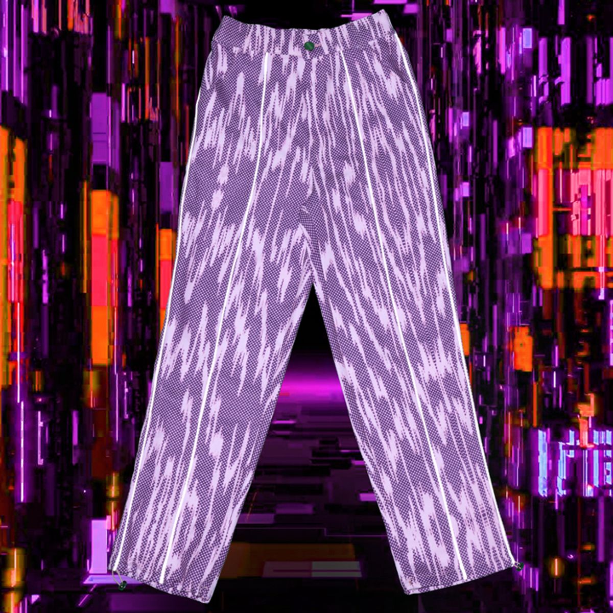 우빙(WOOVING) SCOTCH LINE PANTS (PINK)