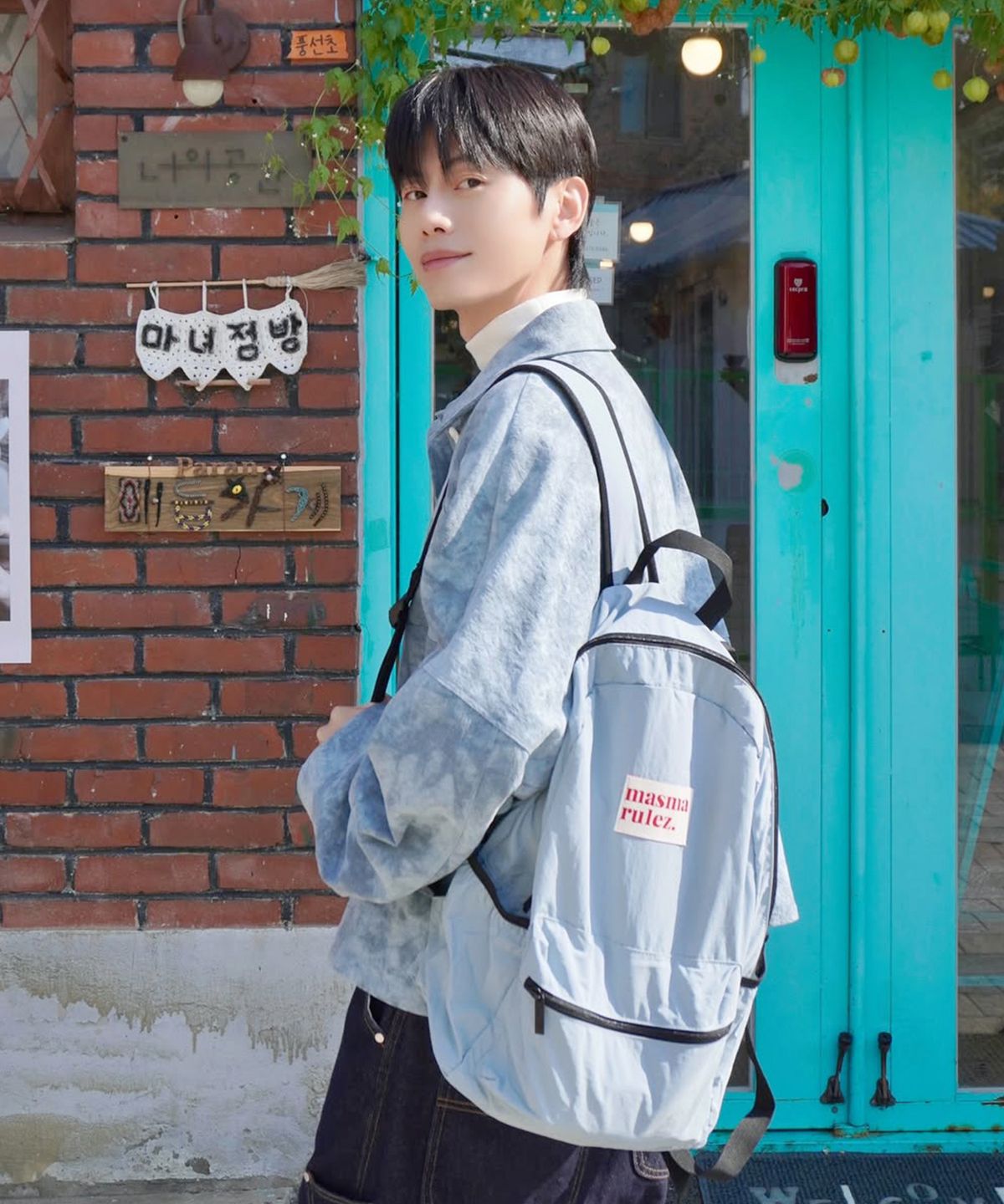 마스마룰즈(MASMARULEZ) Daily backpack_Blue