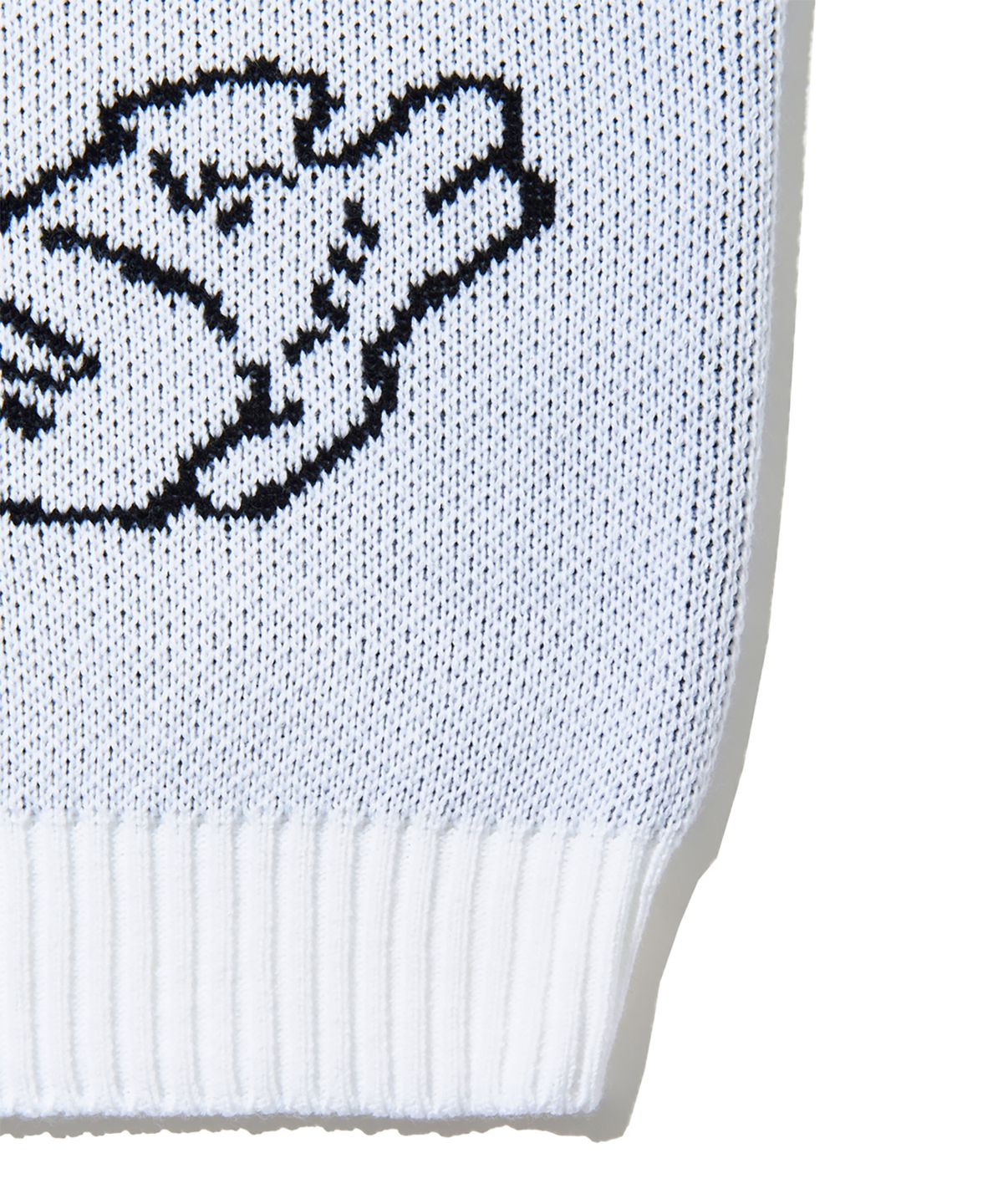 피스메이커(PIECE MAKER) TEETH KNIT SWEATER (IVORY)