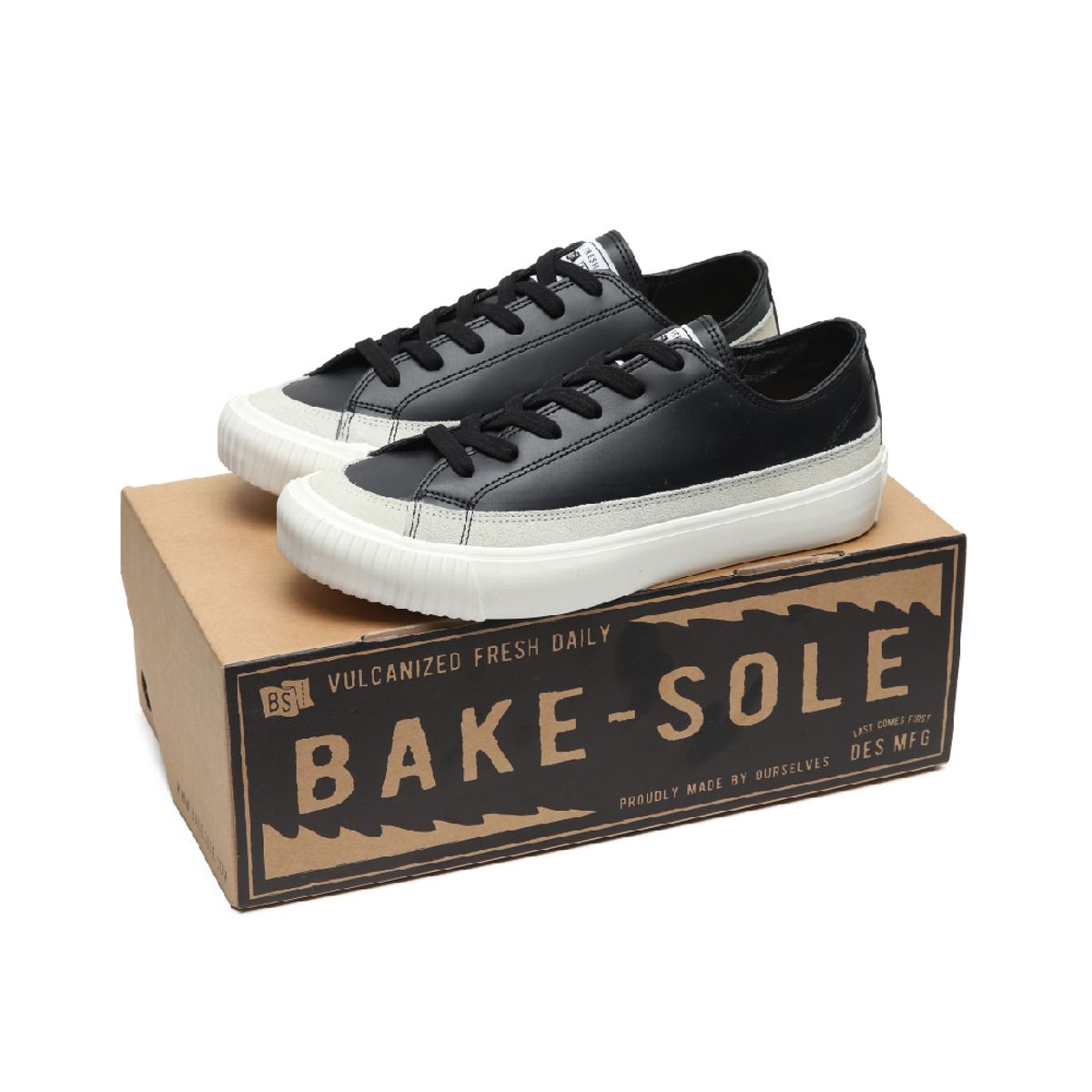 베이크솔(BAKE-SOLE) 레더 블랙 Leather Black