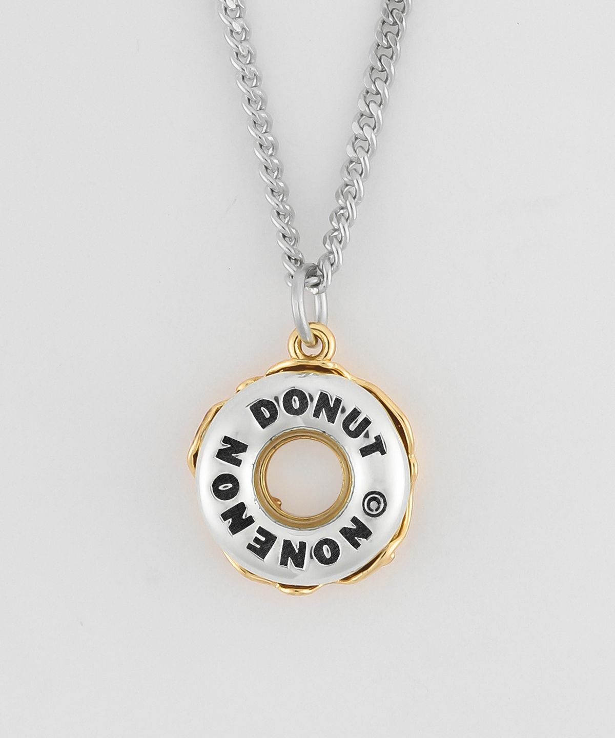 논논(NONENON) DONUT NEC SILVER925(18K GOLD PLATED)