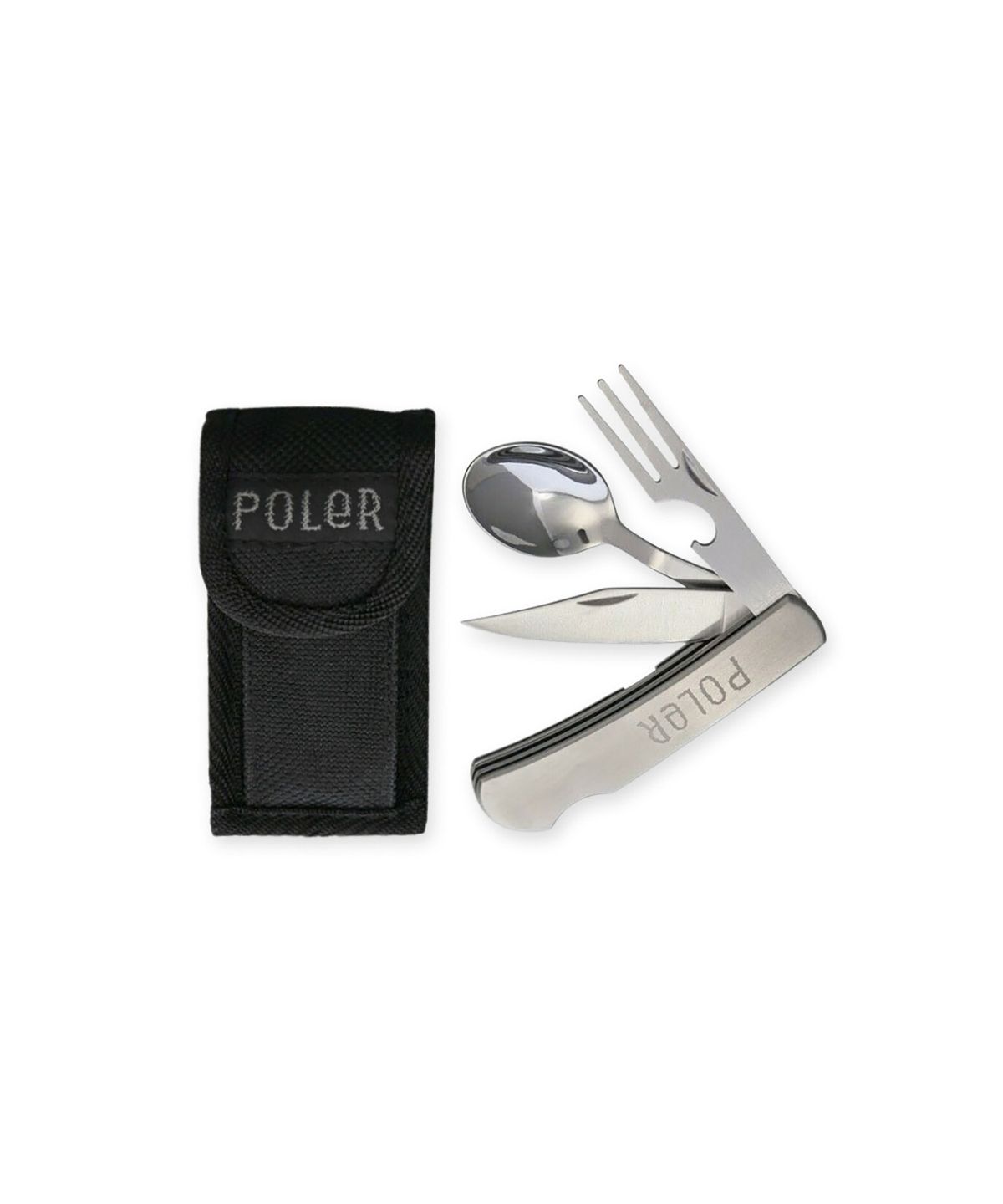 폴러스터프(POLERSTUFF) 3IN1 호보 나이프 - 메탈 / 211ACU9201-METAL