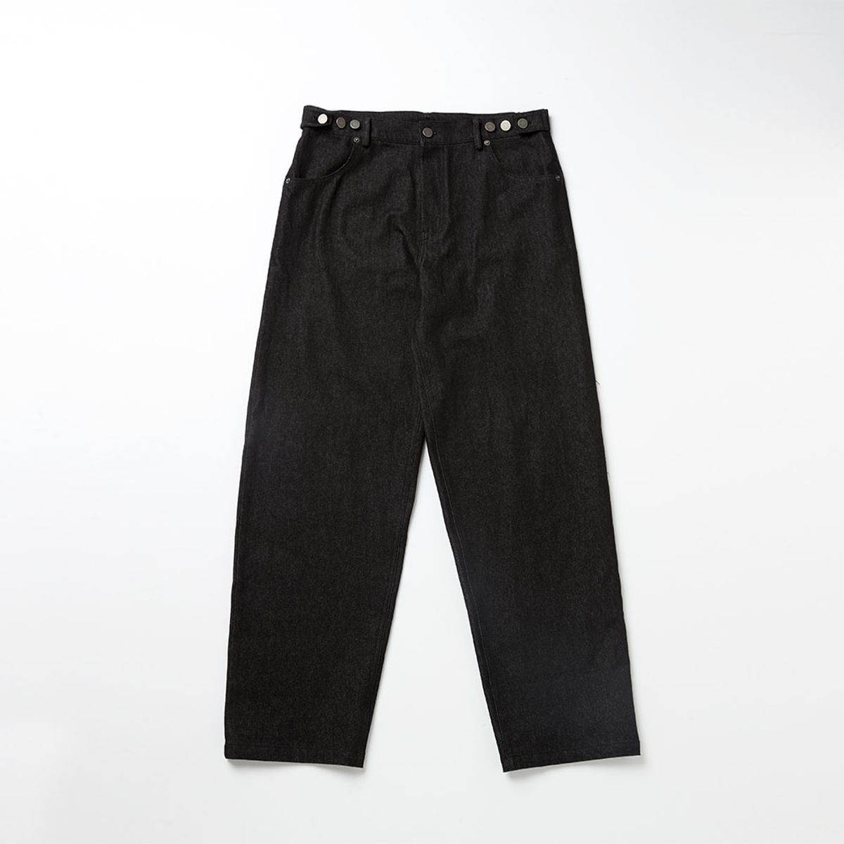 에프엠9102(FM91.02) 3 BUTTONS CLUB PANTS_black