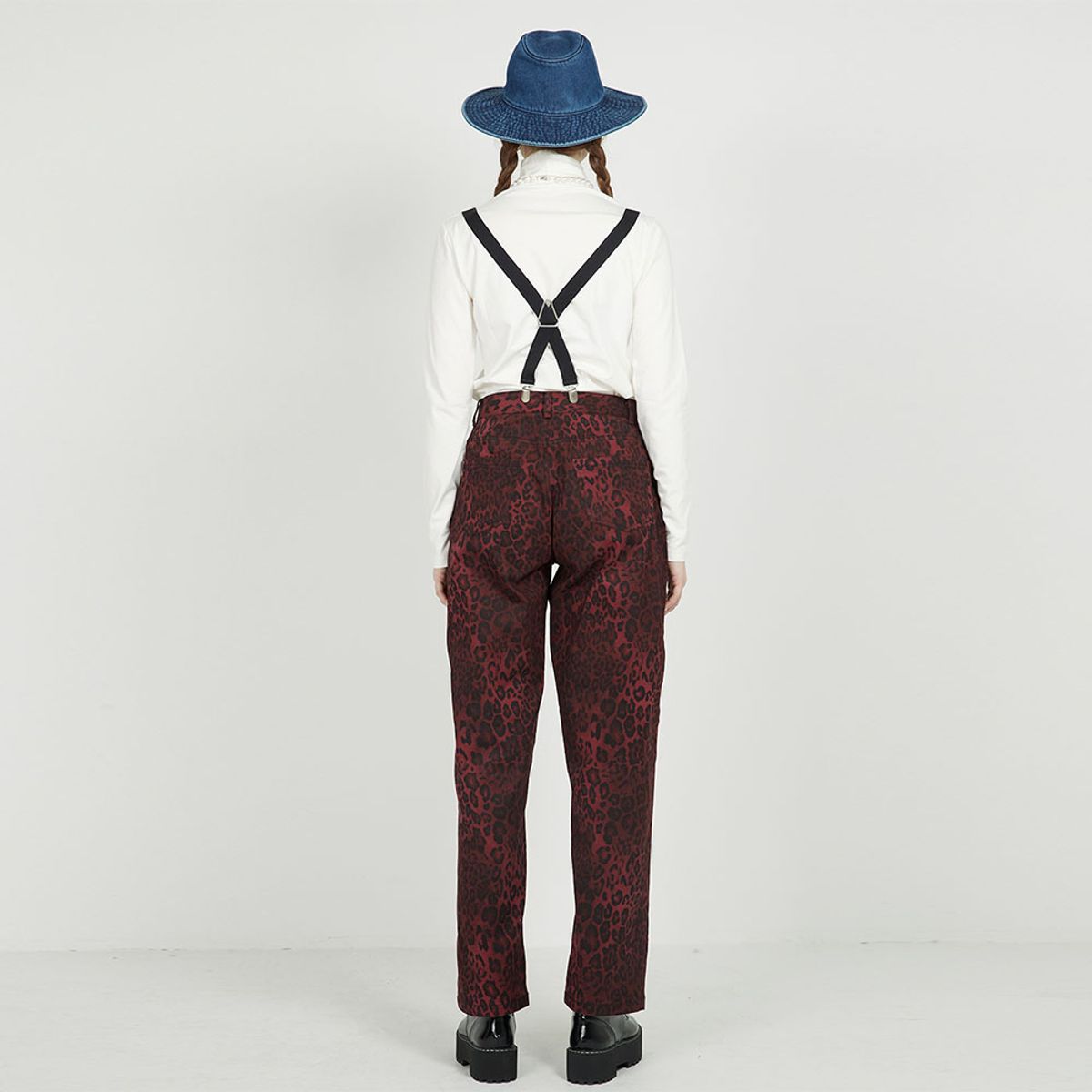 에프엠9102(FM91.02) 3 BUTTONS CLUB PANTS_leopard