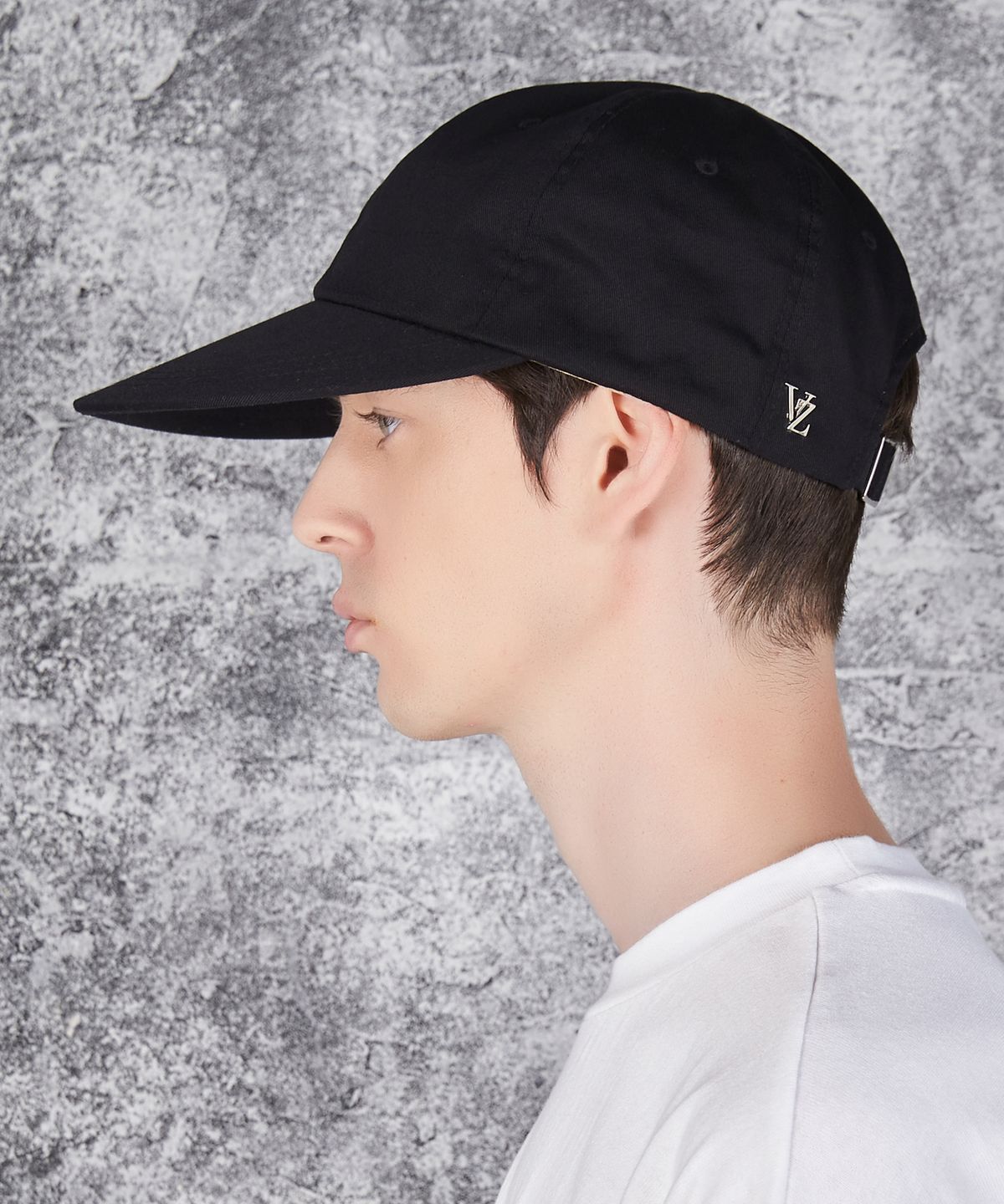 바잘(VARZAR) 오디너리 오버핏 코튼 볼캡 블랙