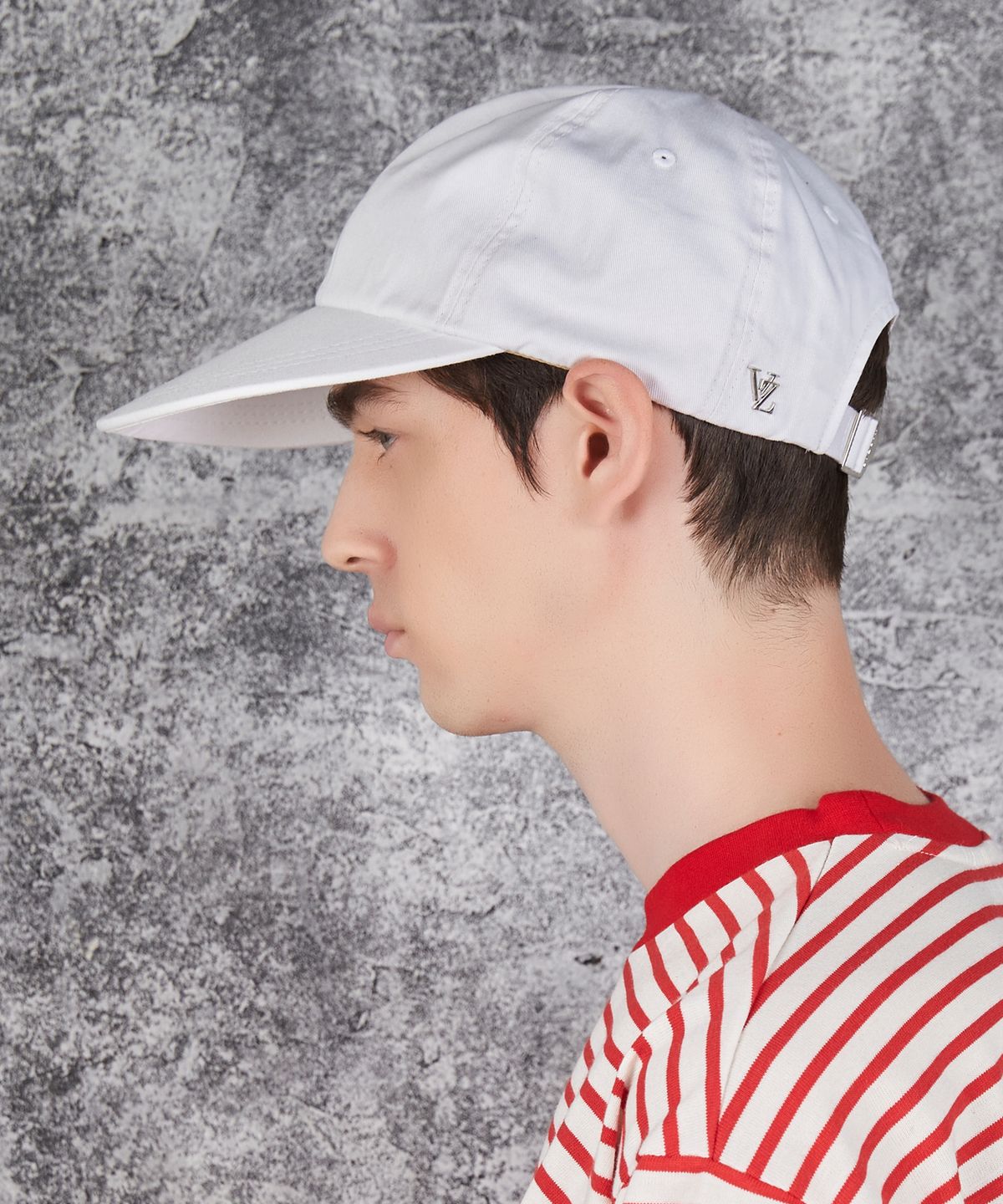 바잘(VARZAR) 오디너리 오버핏 코튼 볼캡 화이트