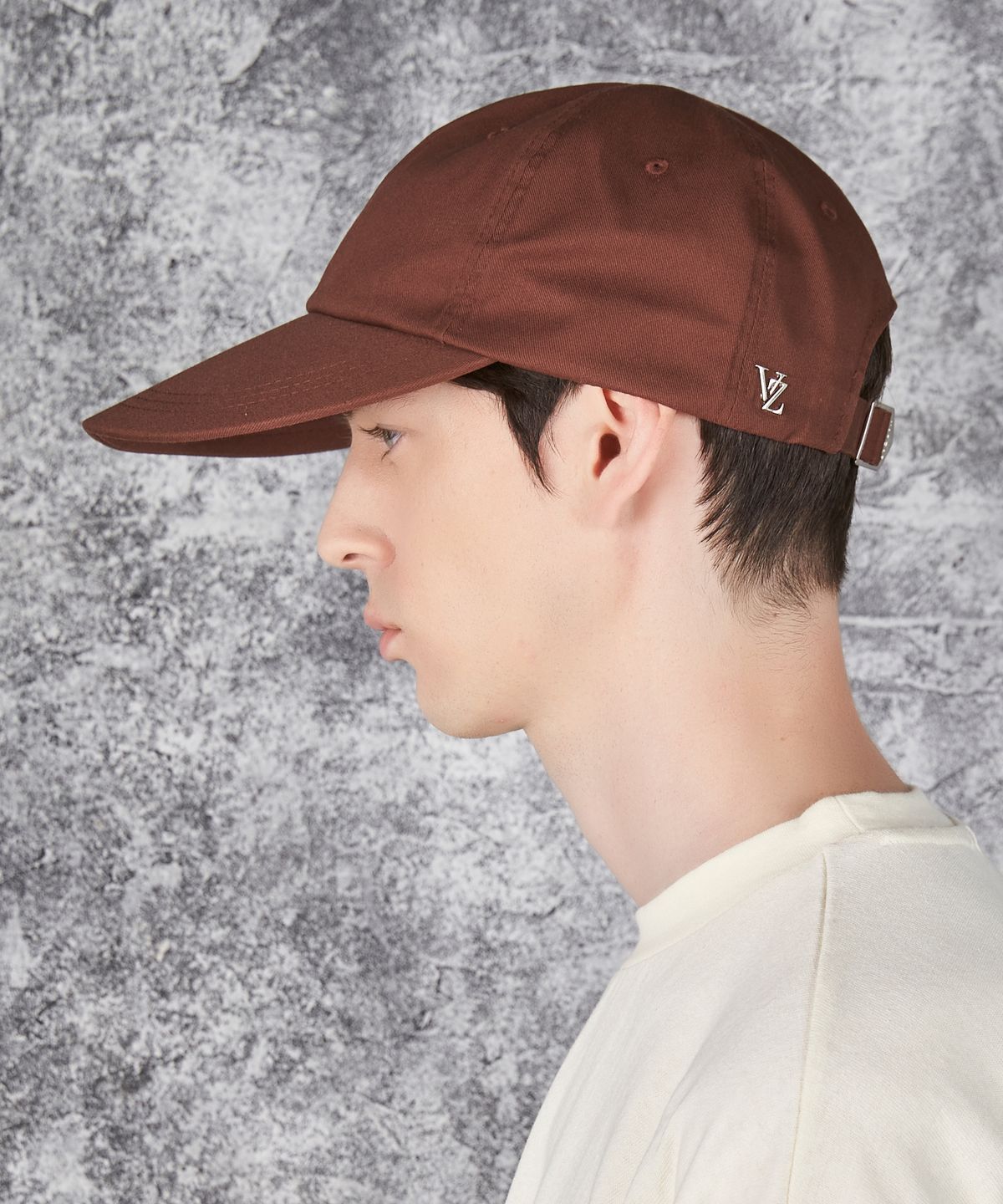 바잘(VARZAR) 오디너리 오버핏 코튼 볼캡 브라운
