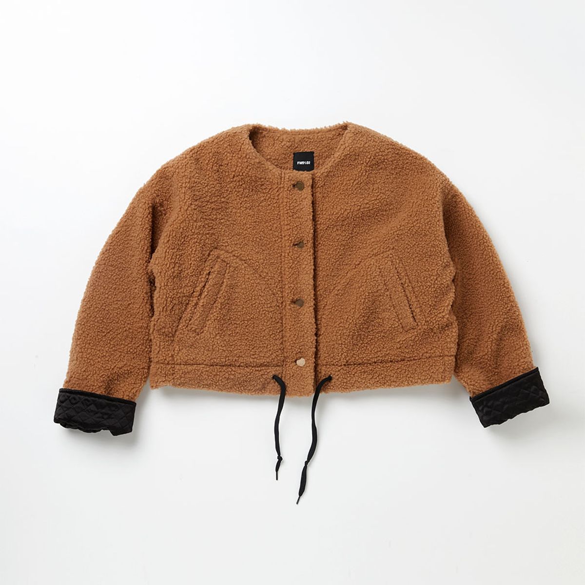 에프엠9102(FM91.02) TEDDY BLOUSON_camel