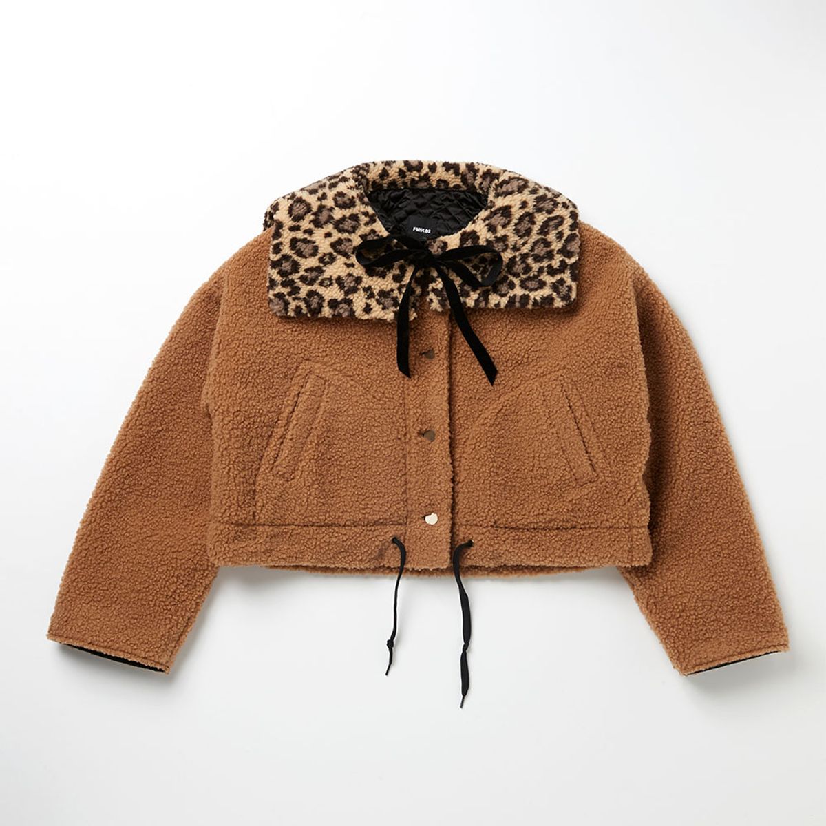 에프엠9102(FM91.02) TEDDY BLOUSON_camel