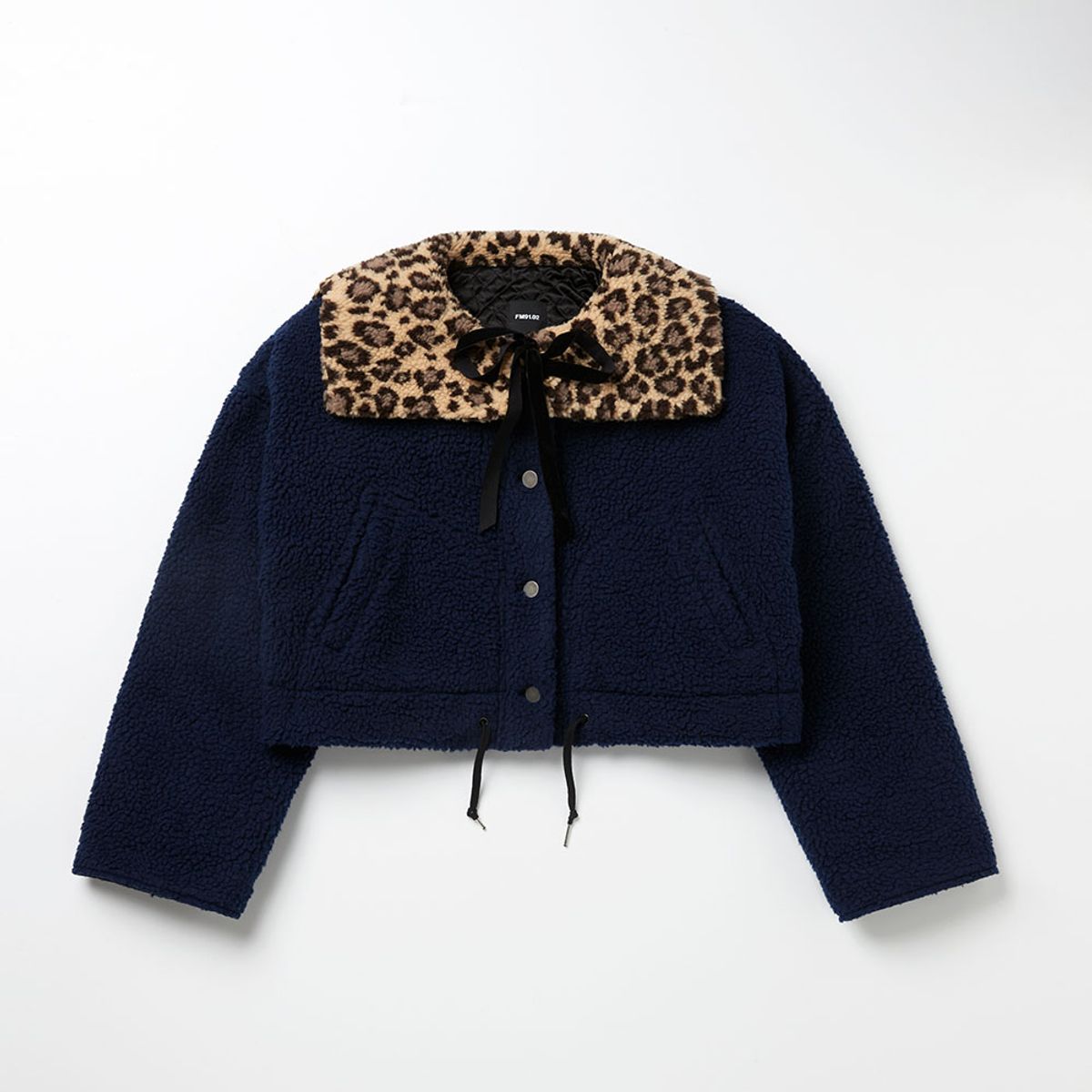 에프엠9102(FM91.02) TEDDY BLOUSON_navy