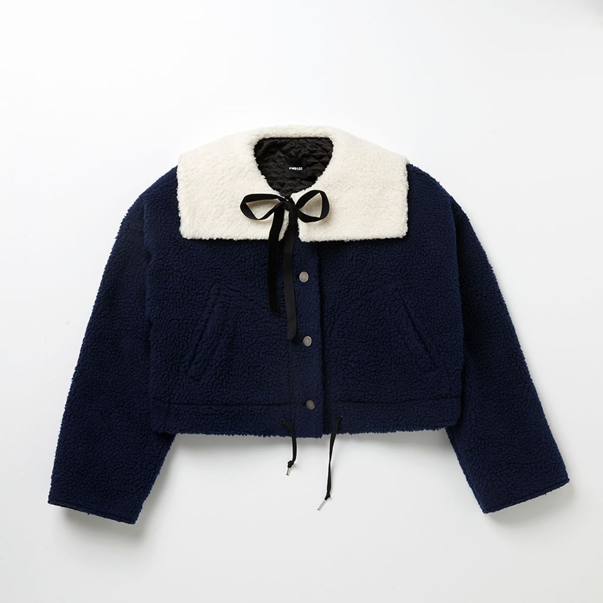 에프엠9102(FM91.02) TEDDY BLOUSON_navy