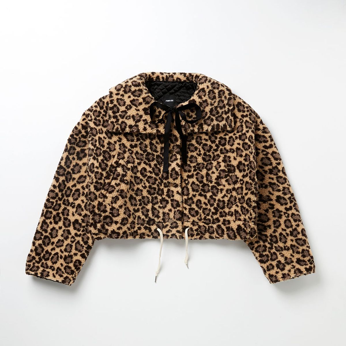 에프엠9102(FM91.02) TEDDY BLOUSON_leopard