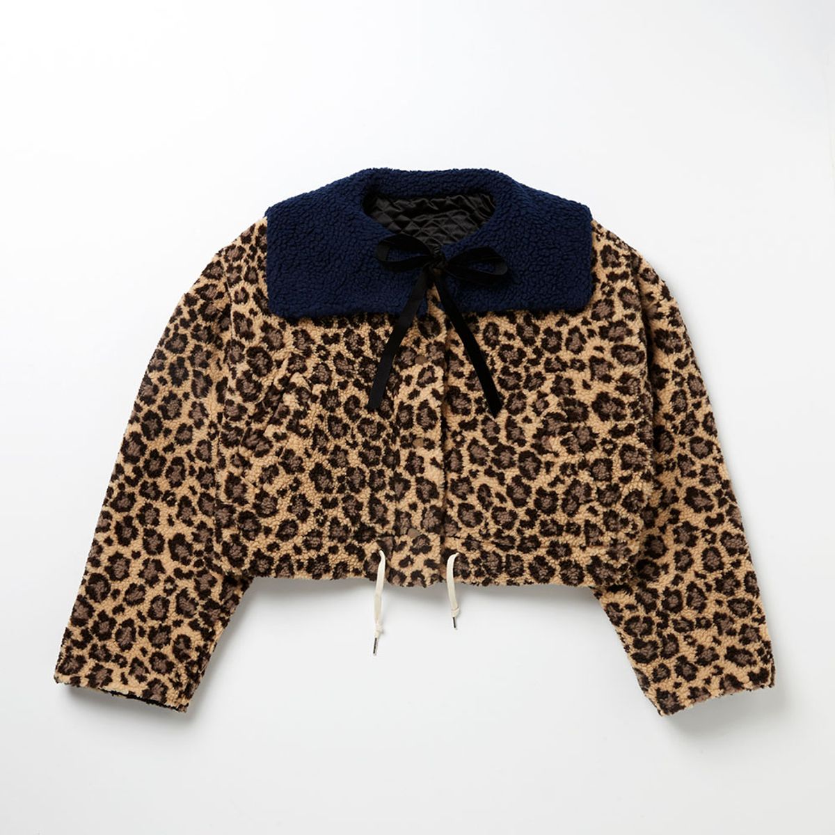 에프엠9102(FM91.02) TEDDY BLOUSON_leopard