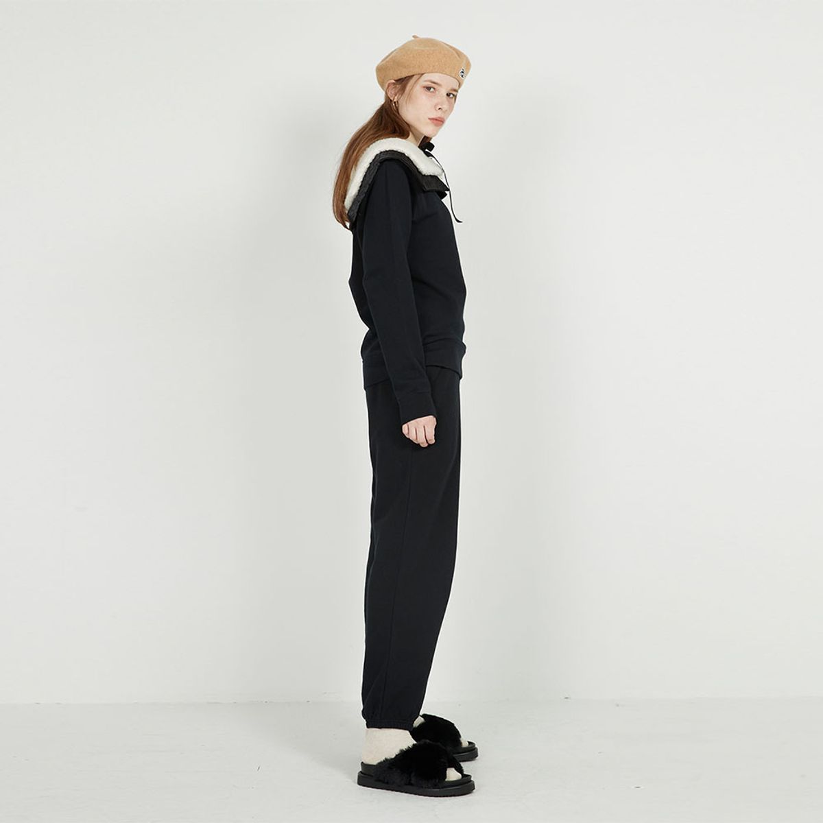 에프엠9102(FM91.02) TEDDY SAILOR CAPE_ivory