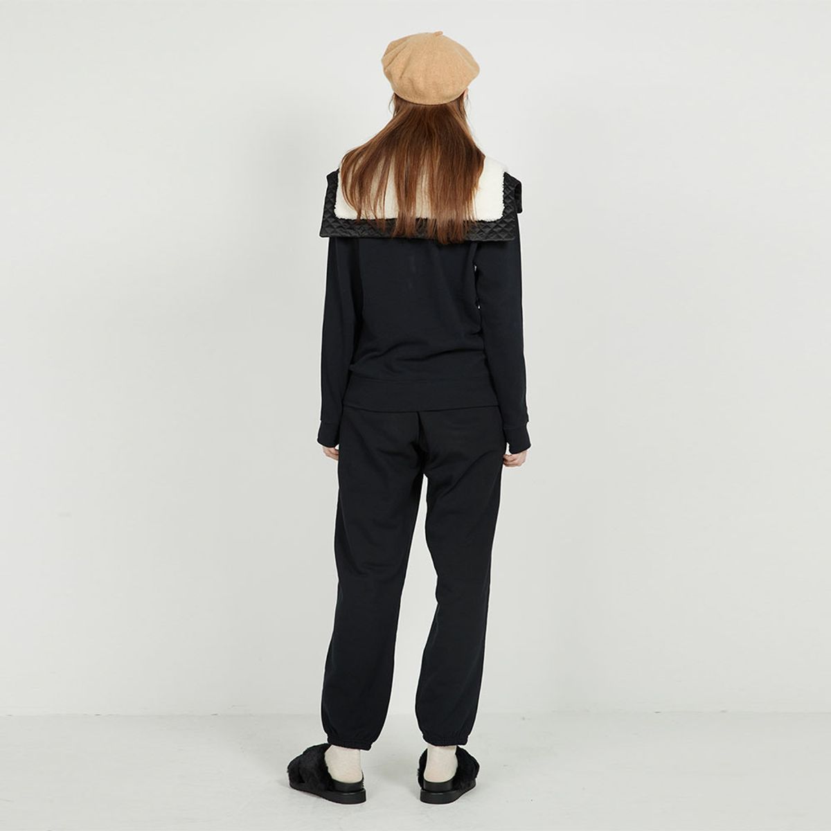 에프엠9102(FM91.02) TEDDY SAILOR CAPE_ivory