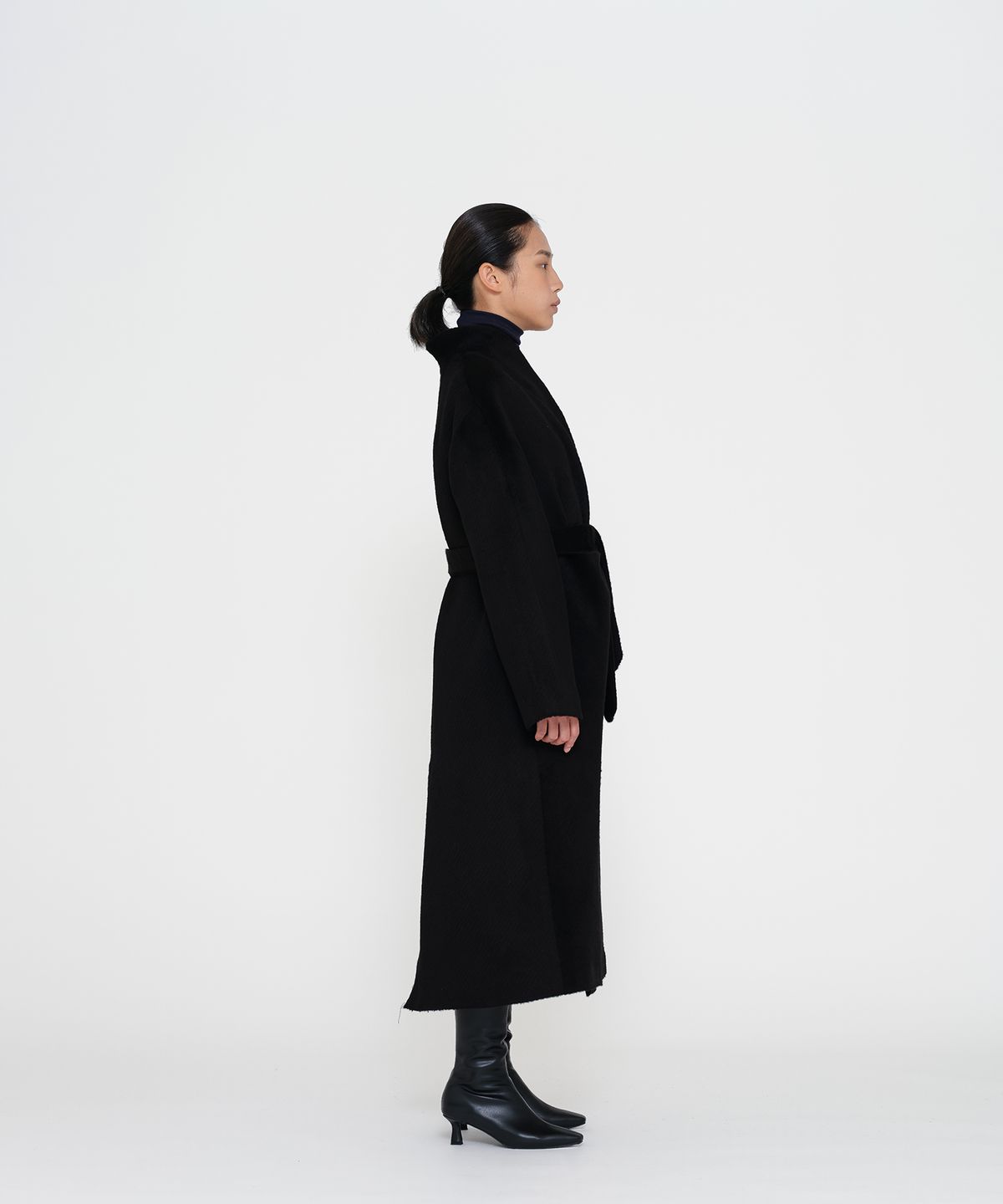 고목(KOMOK) 신록 알파카 코트