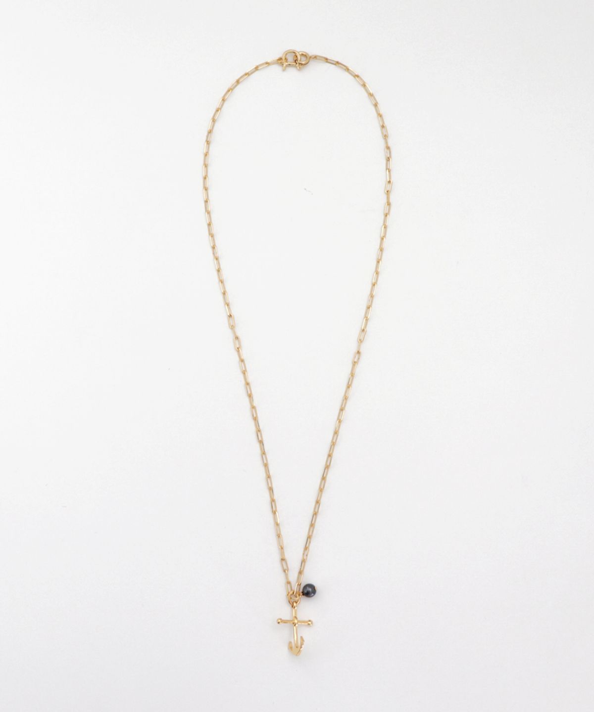 엘리오나(ELYONA) Gold Anchor Necklace 골드 닻 목걸이