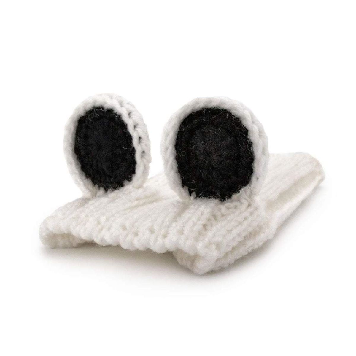 주스누드(ZOO SNOODS) 니트 후드 판다 베어