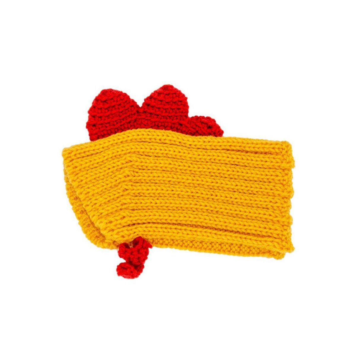 주스누드(ZOO SNOODS) 니트 후드 루스터
