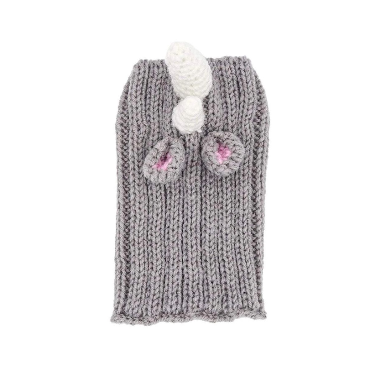 주스누드(ZOO SNOODS) 니트 후드 라이노