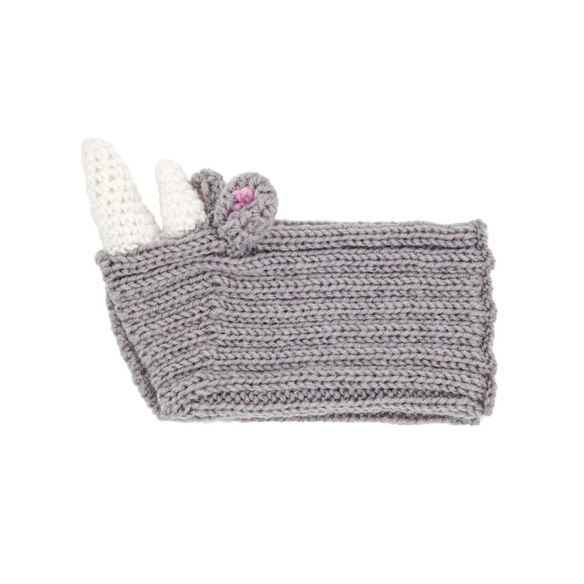 주스누드(ZOO SNOODS) 니트 후드 라이노