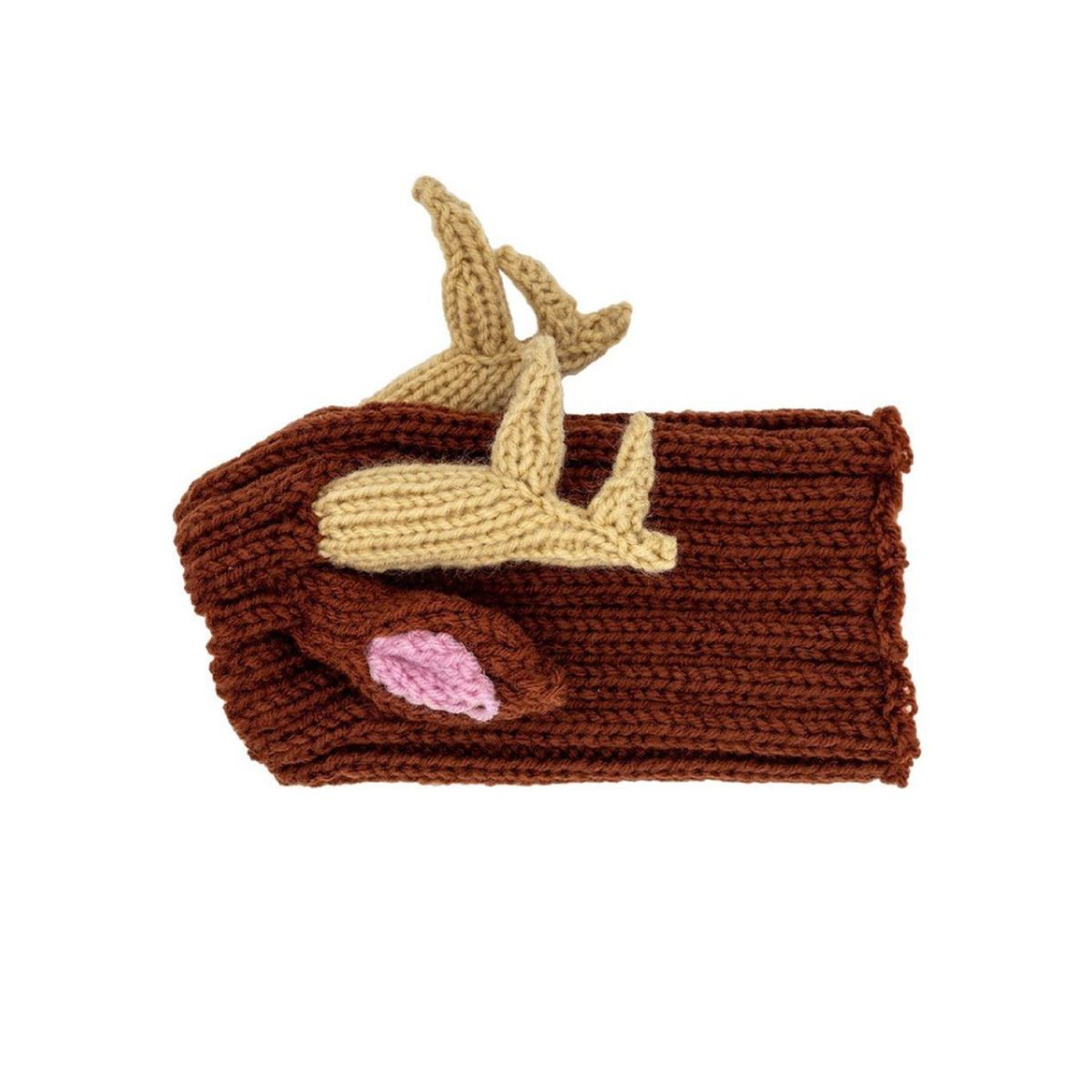 주스누드(ZOO SNOODS) 니트 후드 레인디어
