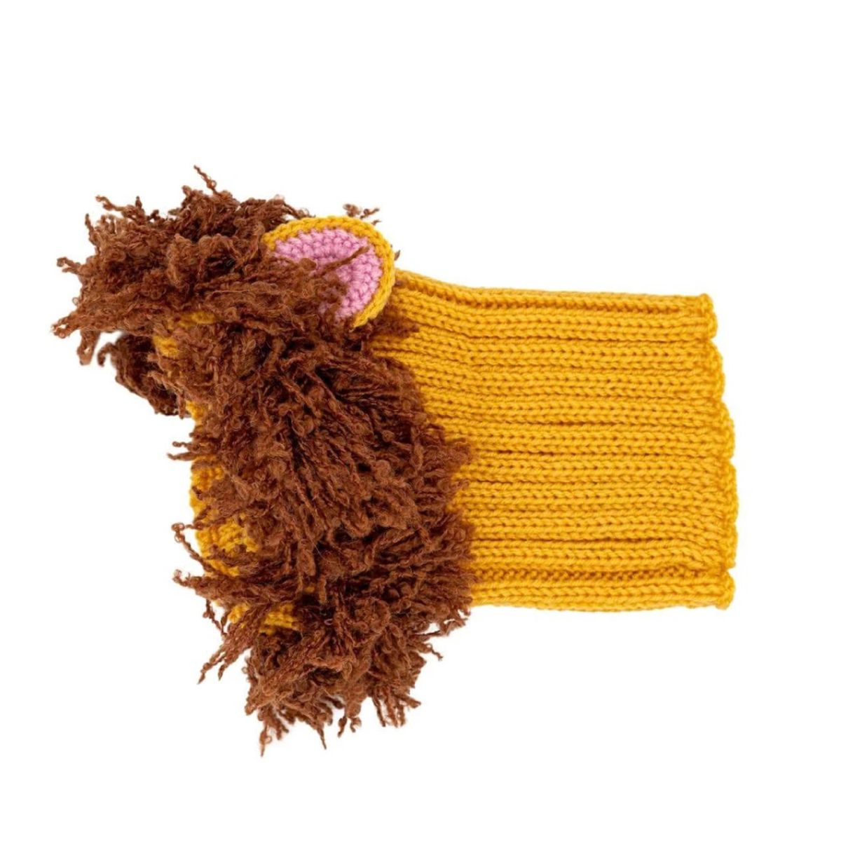 주스누드(ZOO SNOODS) 니트 후드 라이언