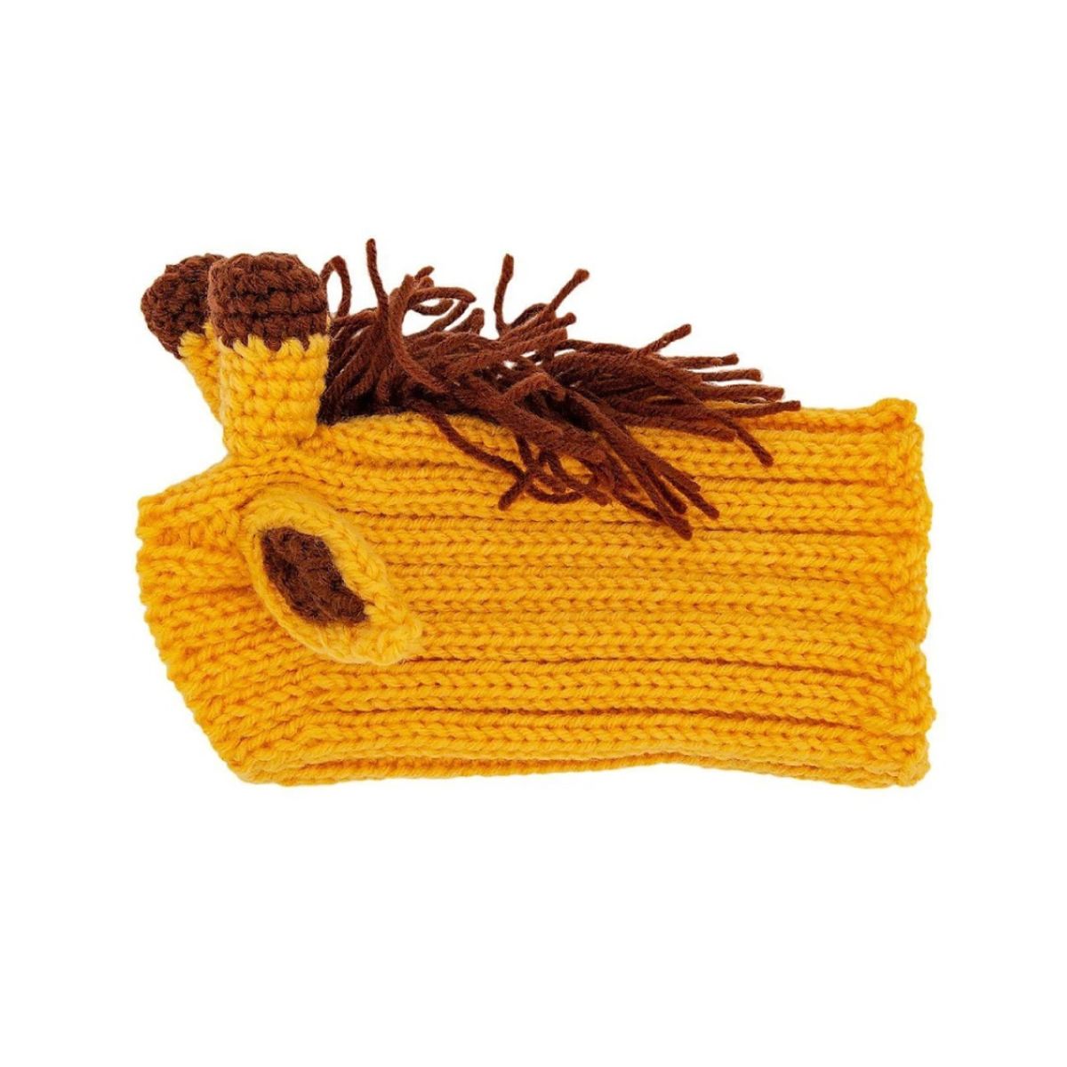 주스누드(ZOO SNOODS) 니트 후드 지라프