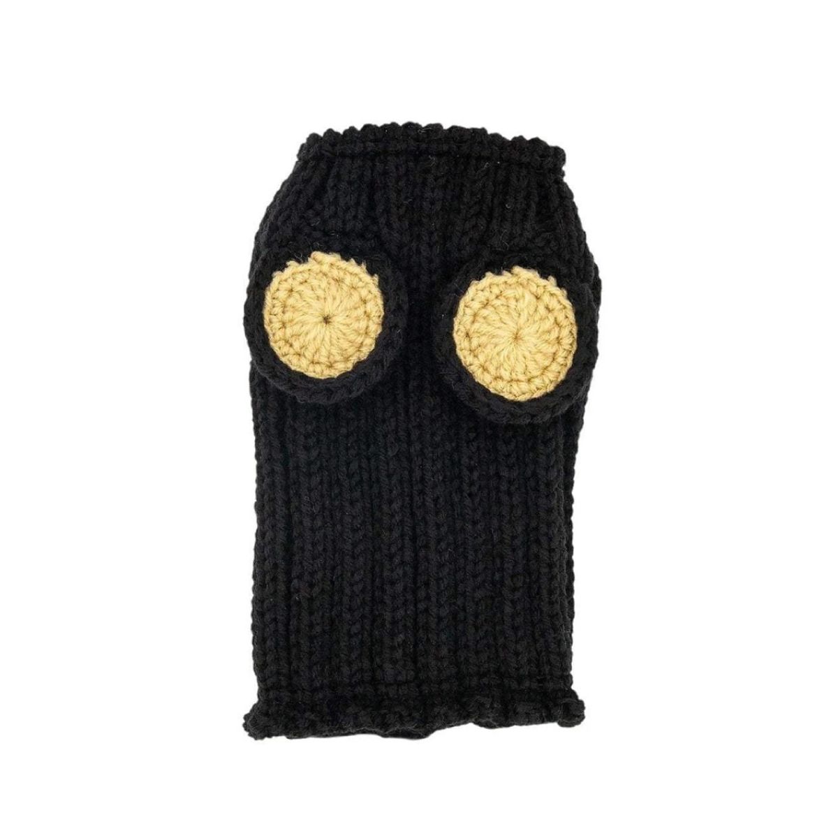 주스누드(ZOO SNOODS) 니트 후드 블랙 베어