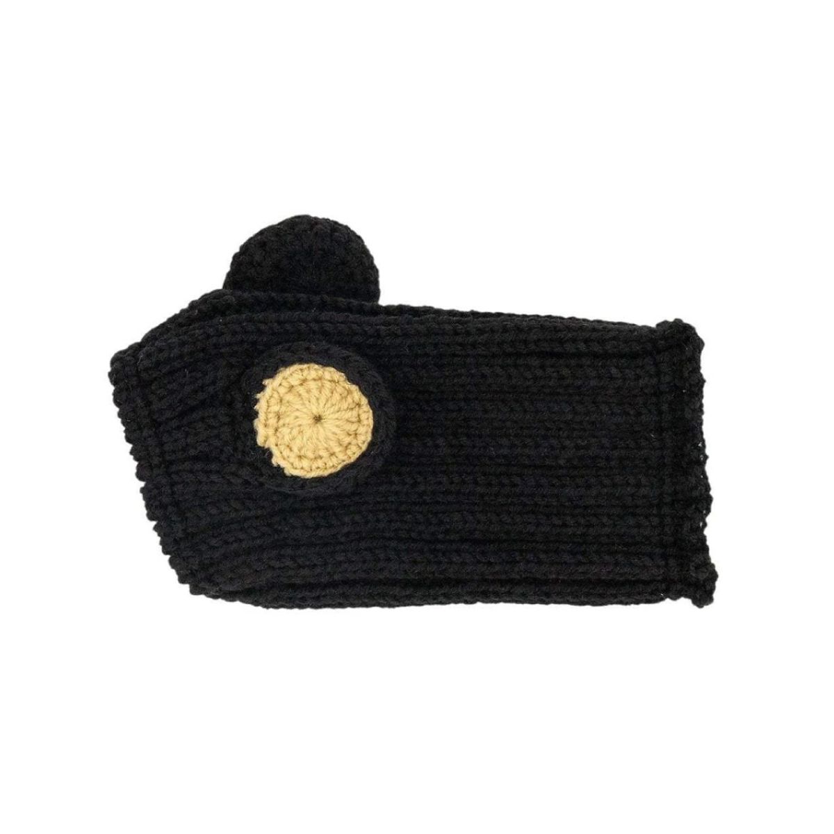 주스누드(ZOO SNOODS) 니트 후드 블랙 베어