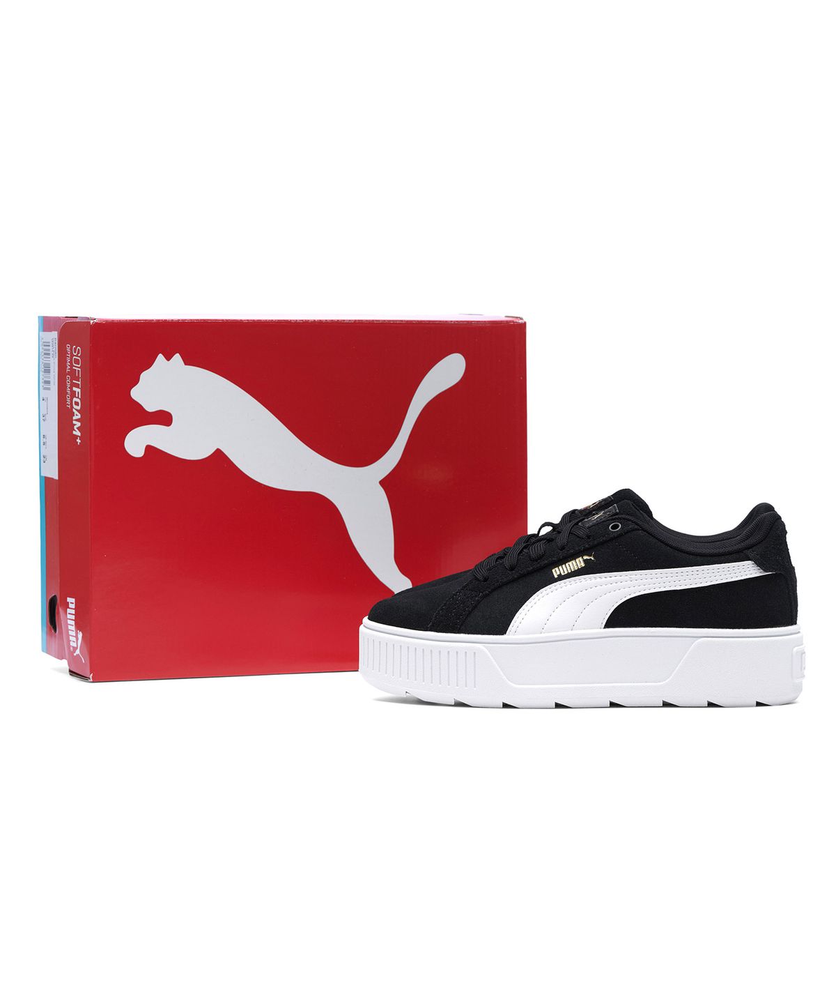 푸마(PUMA) 카르멘 - 블랙:화이트:골드 / 384614-02