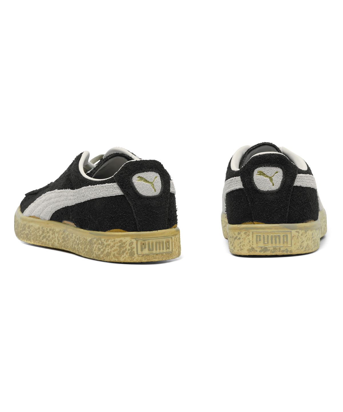 푸마(PUMA) 더 네버원 스웨이드 빈티지 - 블랙:화이트:옐로우 / 383322-01
