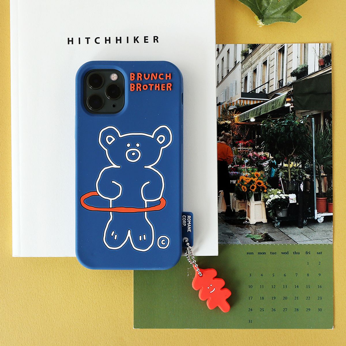 브런치브라더(BRUNCH BROTHER) Brunch Brother 홀라베어 실리콘 케이스 iPhone13