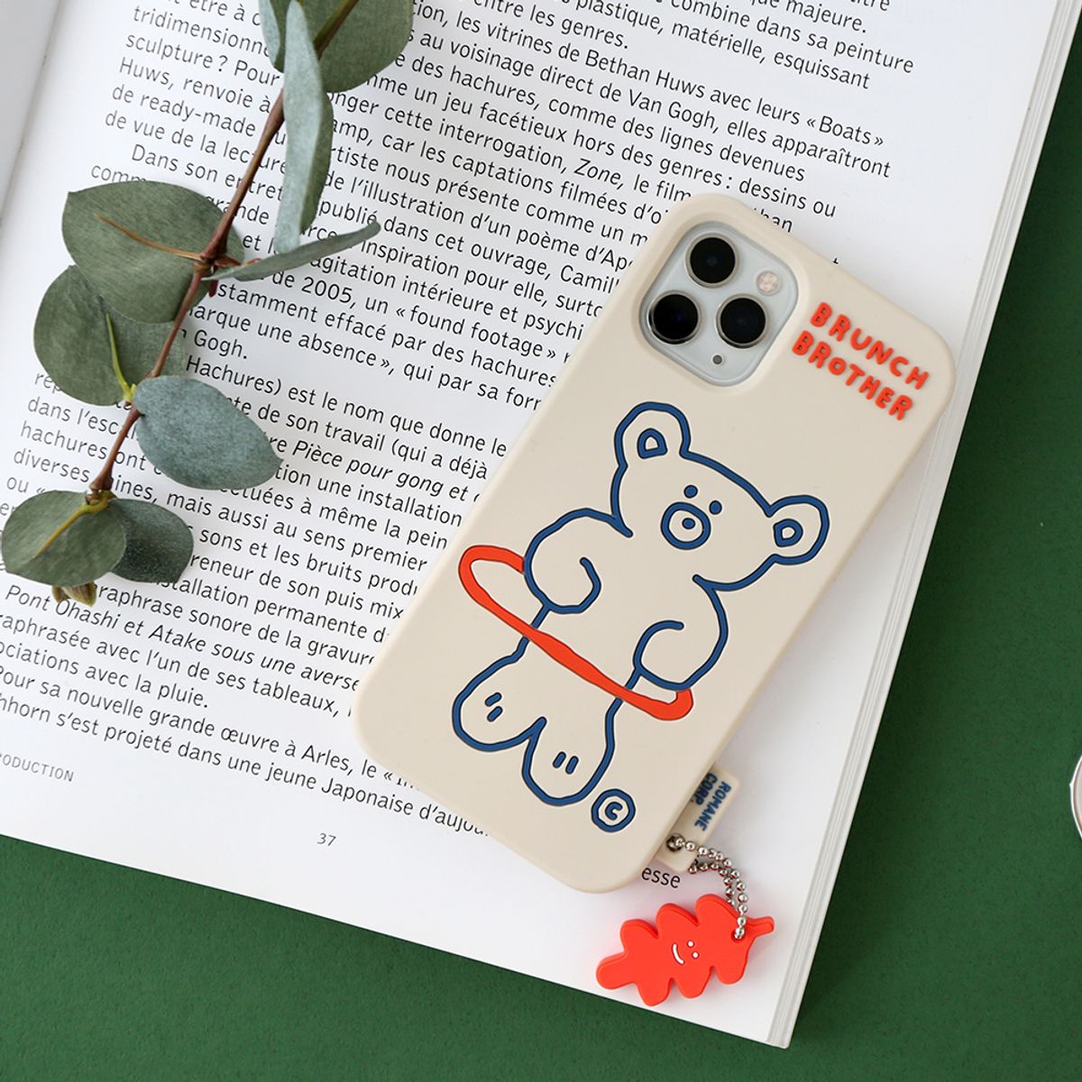 브런치브라더(BRUNCH BROTHER) Brunch Brother 홀라베어 실리콘 케이스 iPhone13
