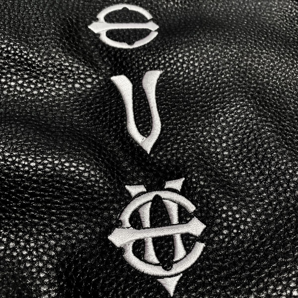 에잇볼륨(EIGHTVOLUME) EV N.B 레더 스타디움 자켓 (한정판매)