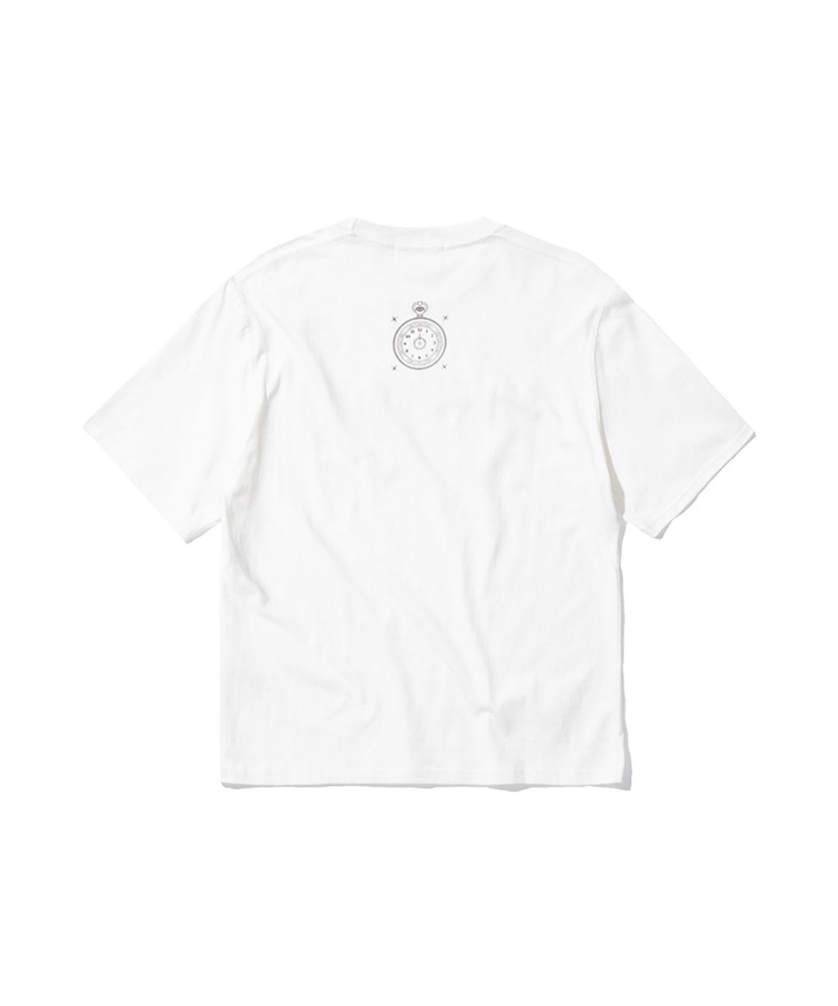 일템포셀렉샵(IL TEMPO SELECT SHOP) 레귤러 핏 빅 로고 티셔츠 오프 화이트