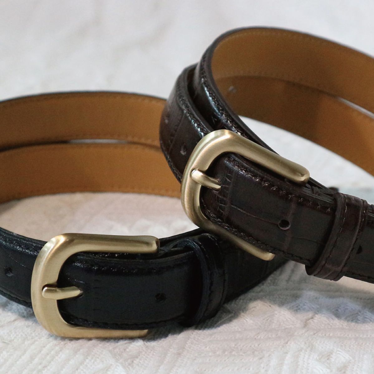 위메농(OUI MAIS NON) Sofia classic leather belt