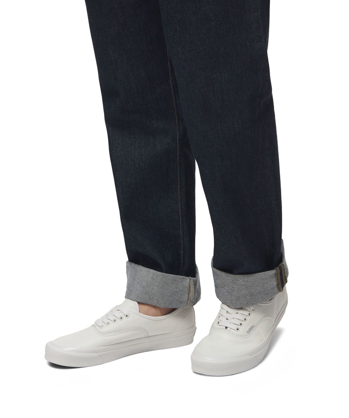반스(VANS) 어센틱 44 DX - (애너하임 팩토리) 빈티지 레더:블랑 드 블랑 / VN0A5KX48FJ1