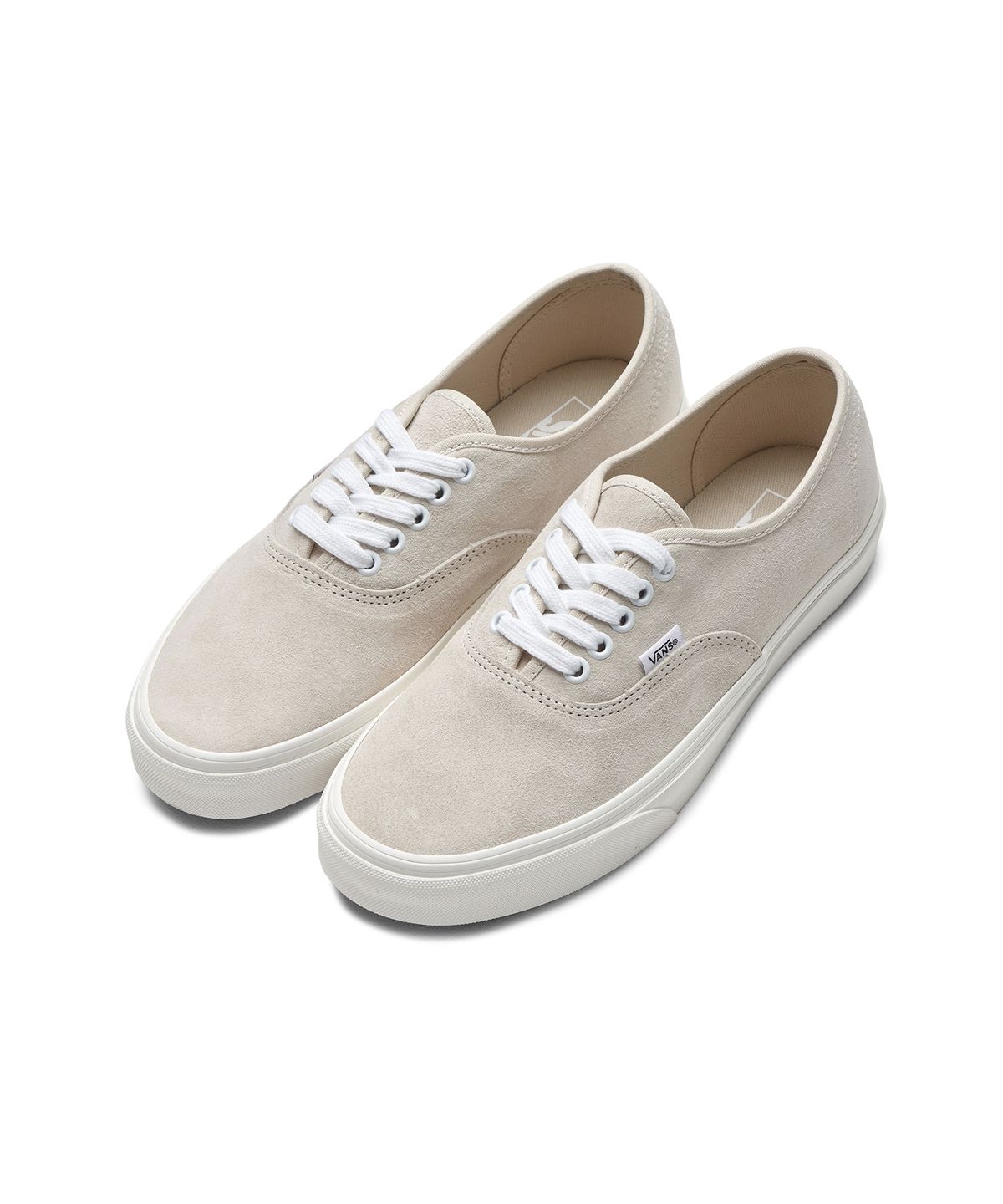 반스(VANS) 어센틱 - (피그 스웨이드) 샌드쉘:스노우 화이트 / VN0A5HZS9G91