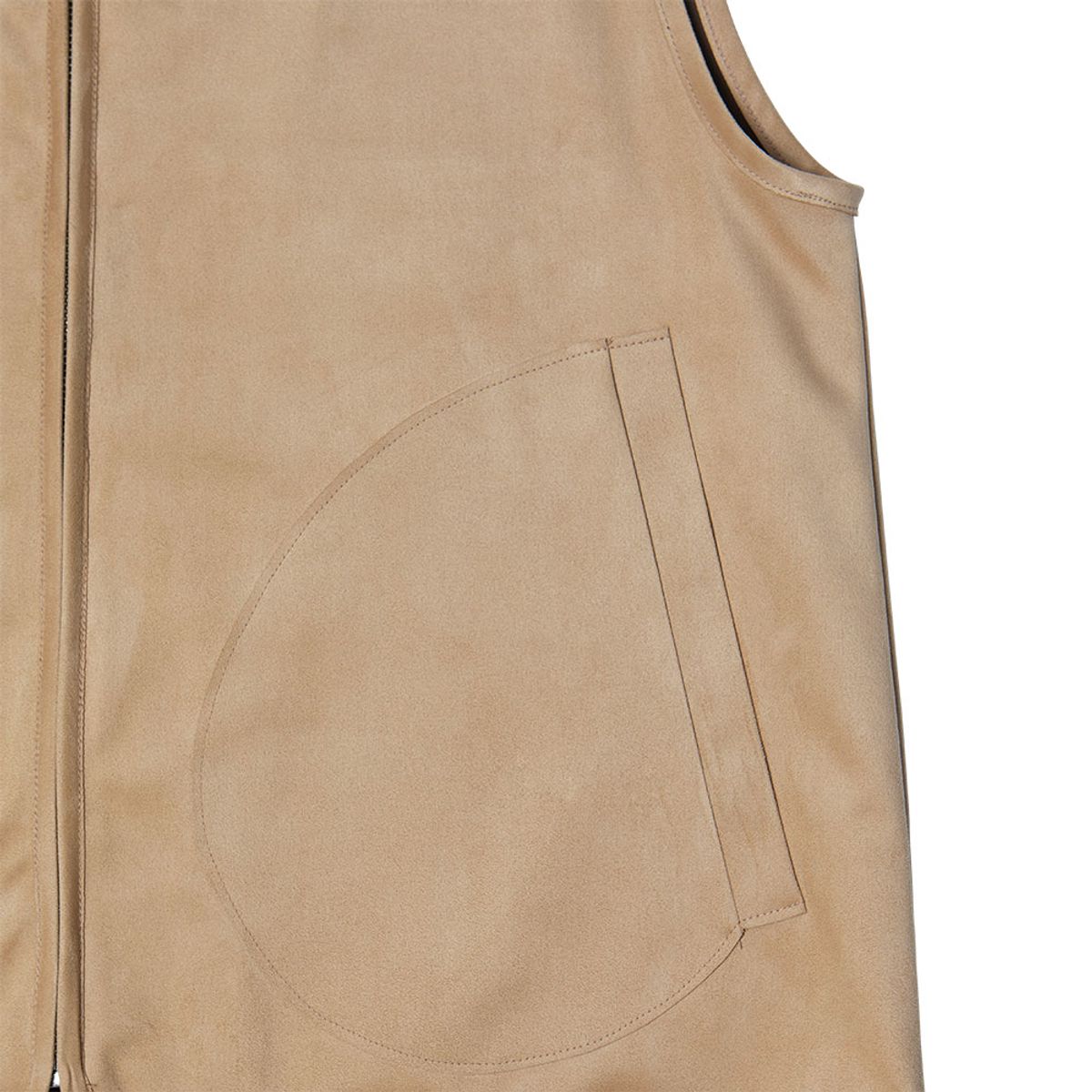 아르스 콘택트(ARSCONTACT) AC SUEDE VEST CAMEL