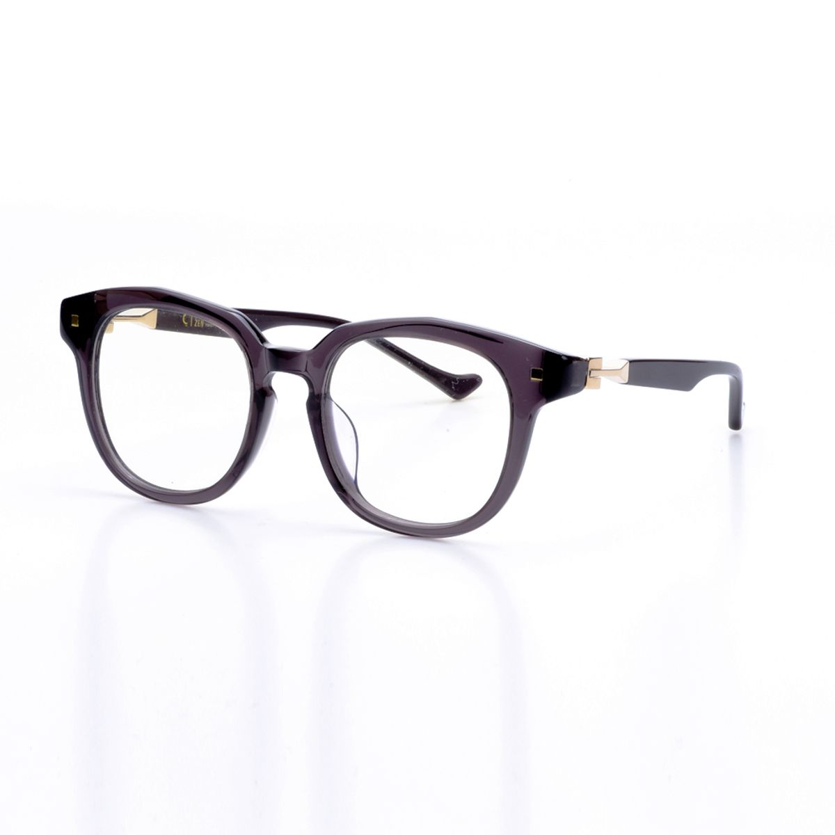 알로아이웨어(ALO EYEWEAR) [ALO:CTZEN] CI7602A C2 브로드 세미오버사이즈 다크그레이 뿔테 안경
