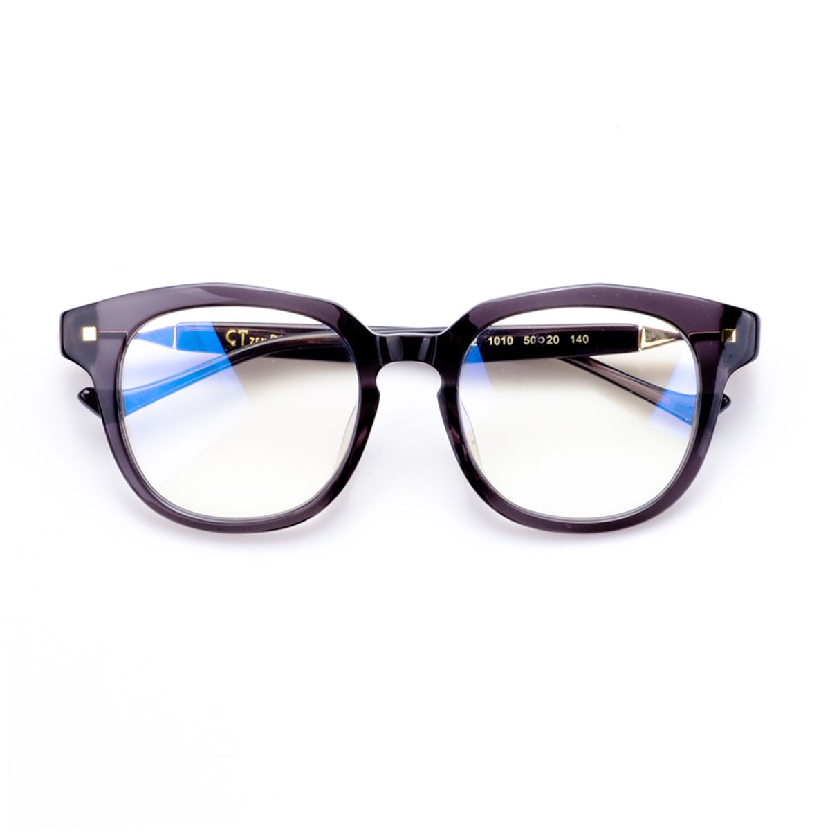 알로아이웨어(ALO EYEWEAR) [ALO:CTZEN] CI7602A C2 브로드 세미오버사이즈 다크그레이 뿔테 안경