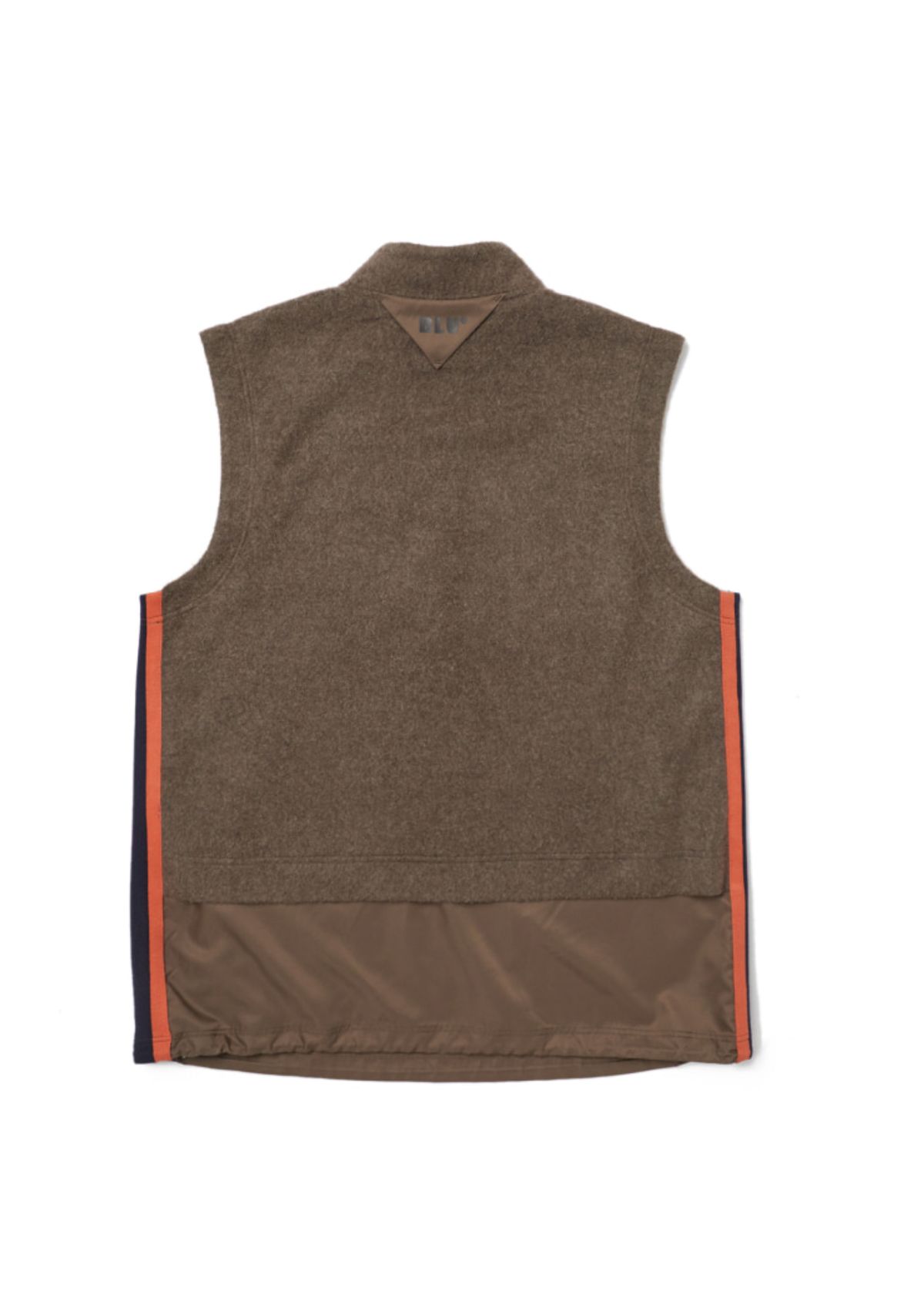 블루닷(BLUDOT) KNIT ZIP-UP VEST_BR